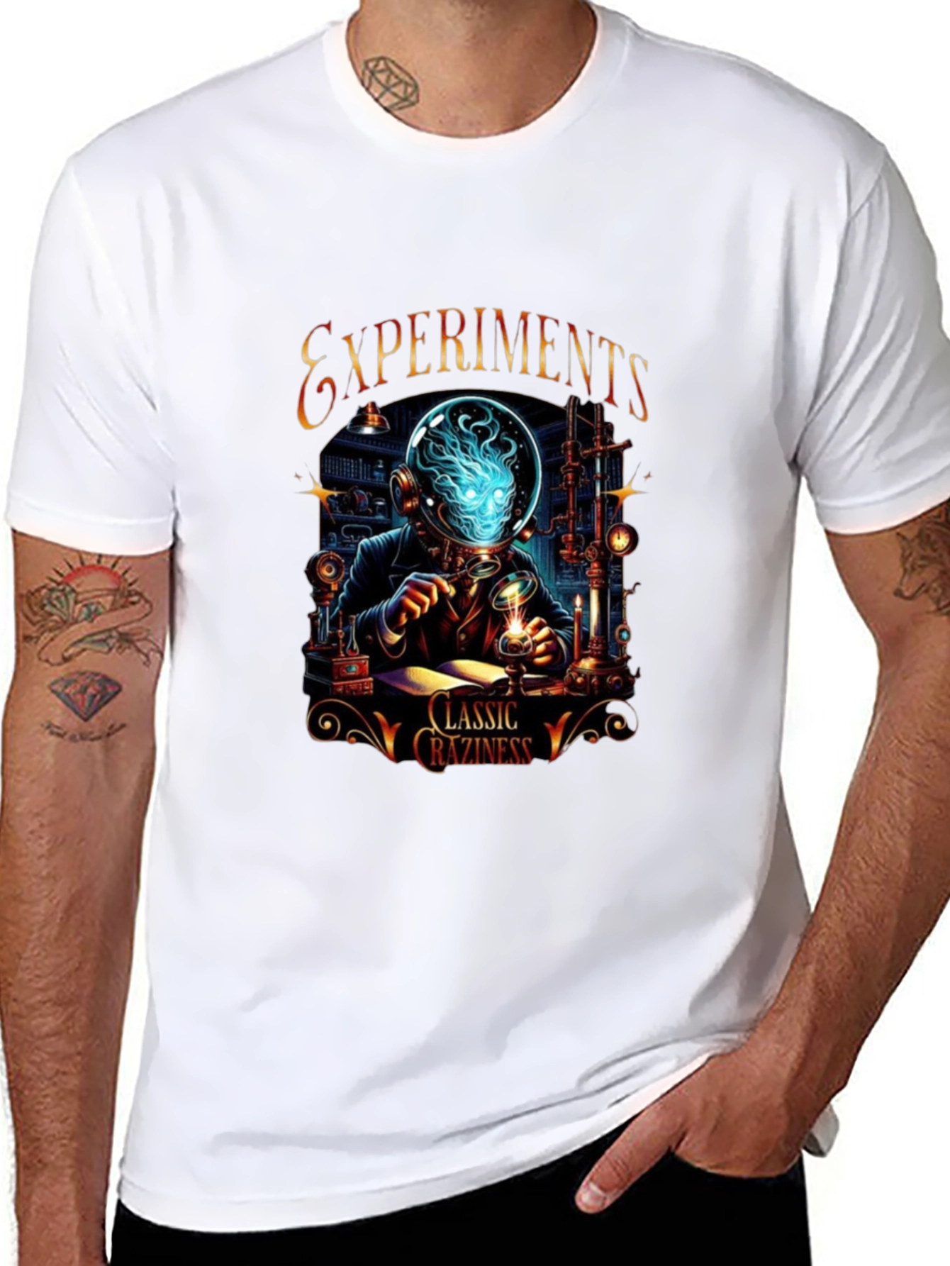 Experiments Classic Craziness Graphic T-Shirt