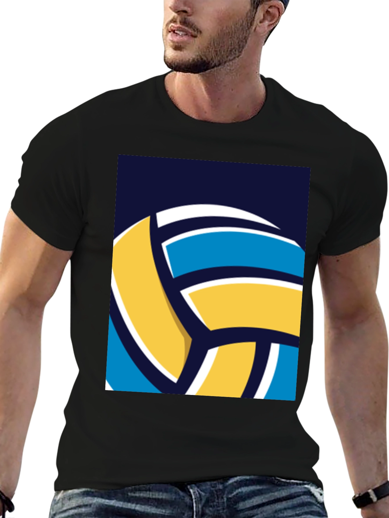 Volleyball Graphic Tee - Stylish Sports Fan Apparel
