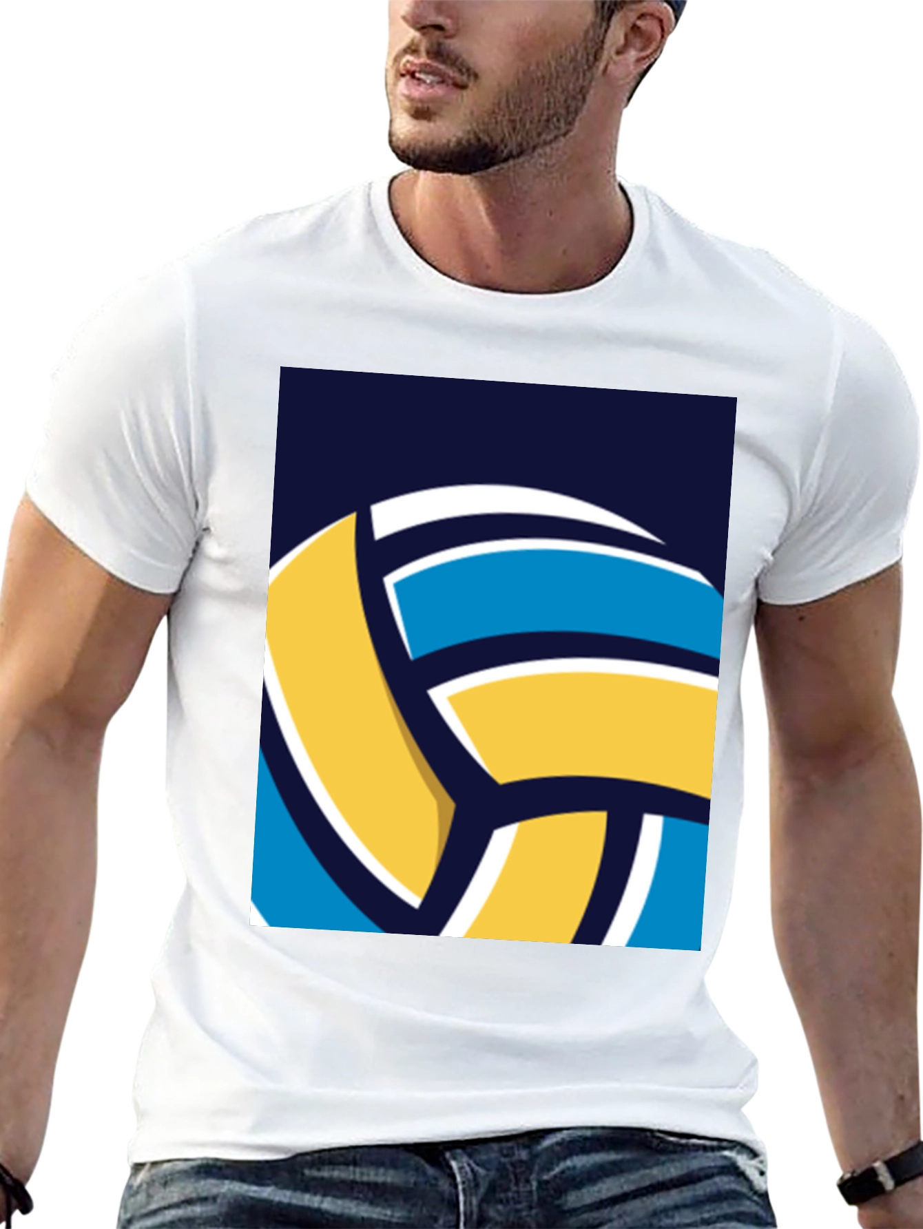 Volleyball Graphic Tee - Stylish Sports Fan Apparel