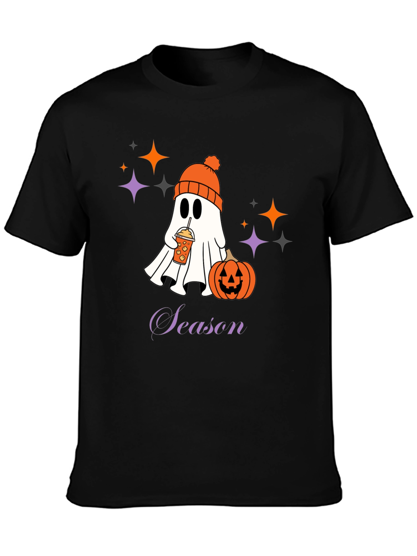 Spooky Season Ghost T-Shirt - Halloween Apparel