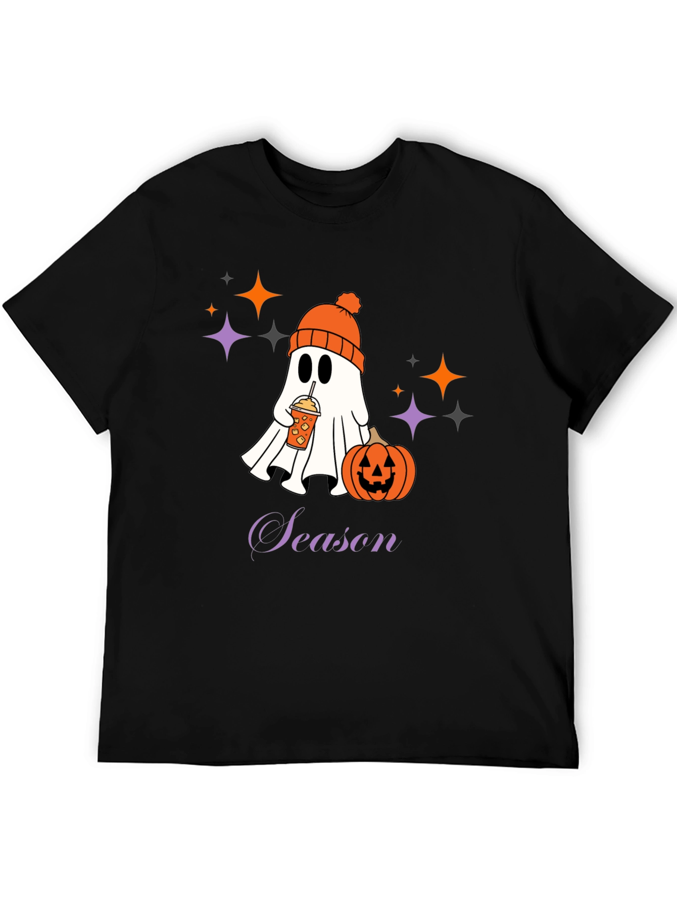 Spooky Season Ghost T-Shirt - Halloween Apparel