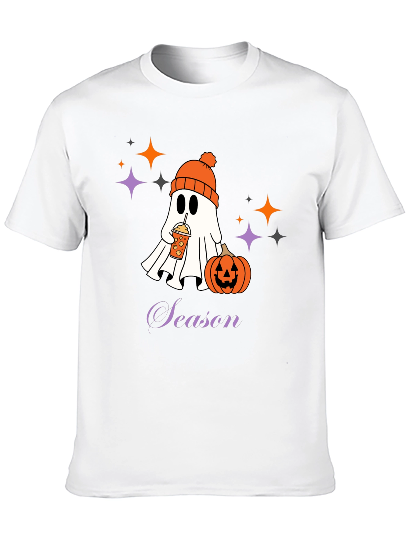 Spooky Season Ghost T-Shirt - Halloween Apparel