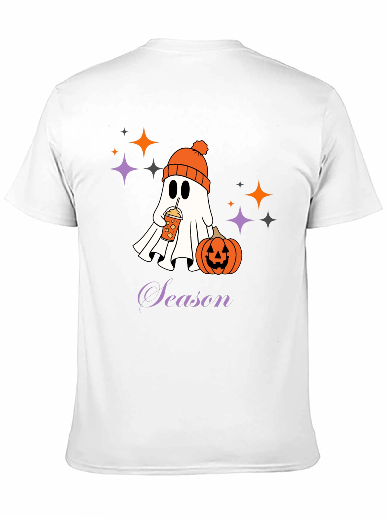 Spooky Season Ghost T-Shirt - Halloween Apparel