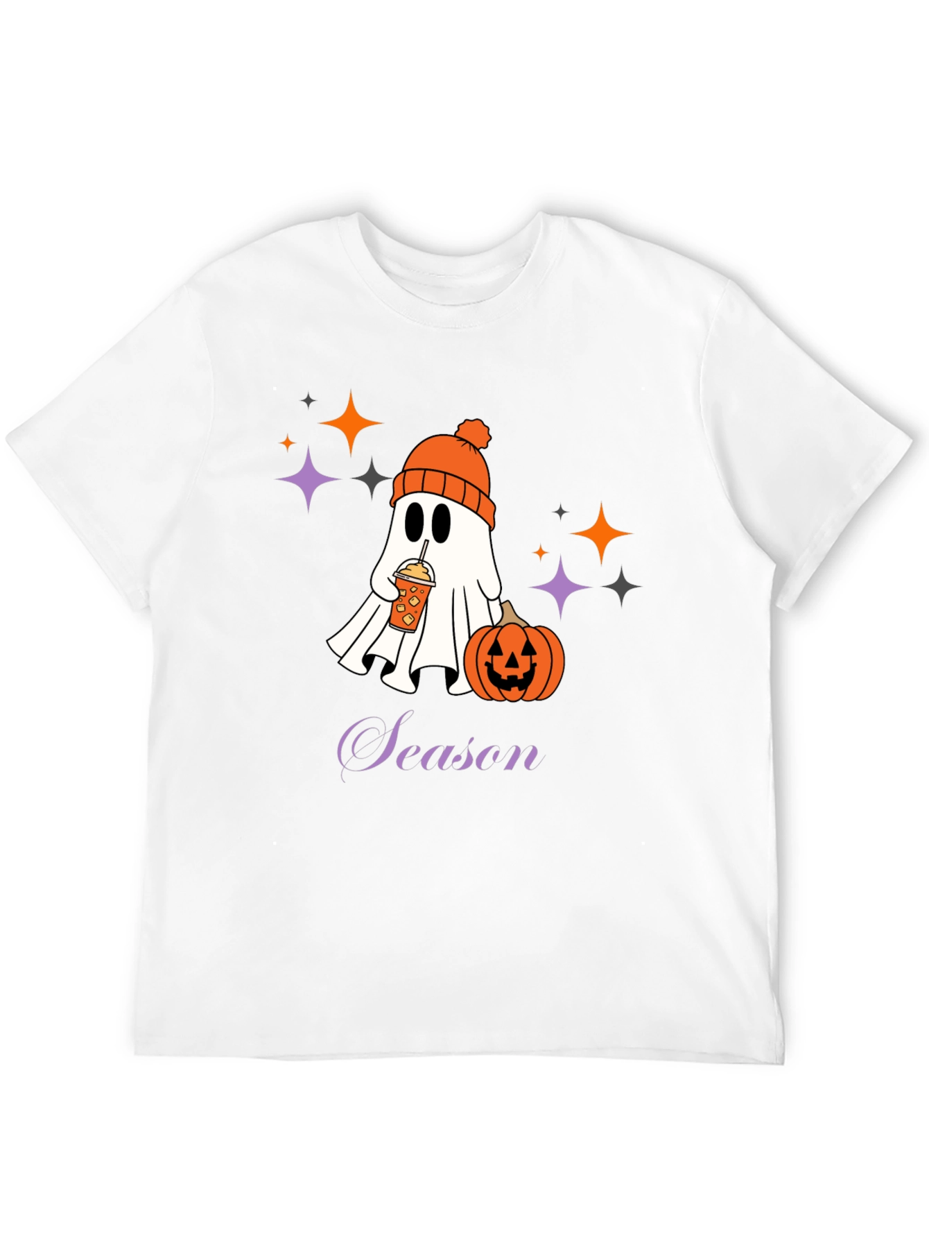 Spooky Season Ghost T-Shirt - Halloween Apparel