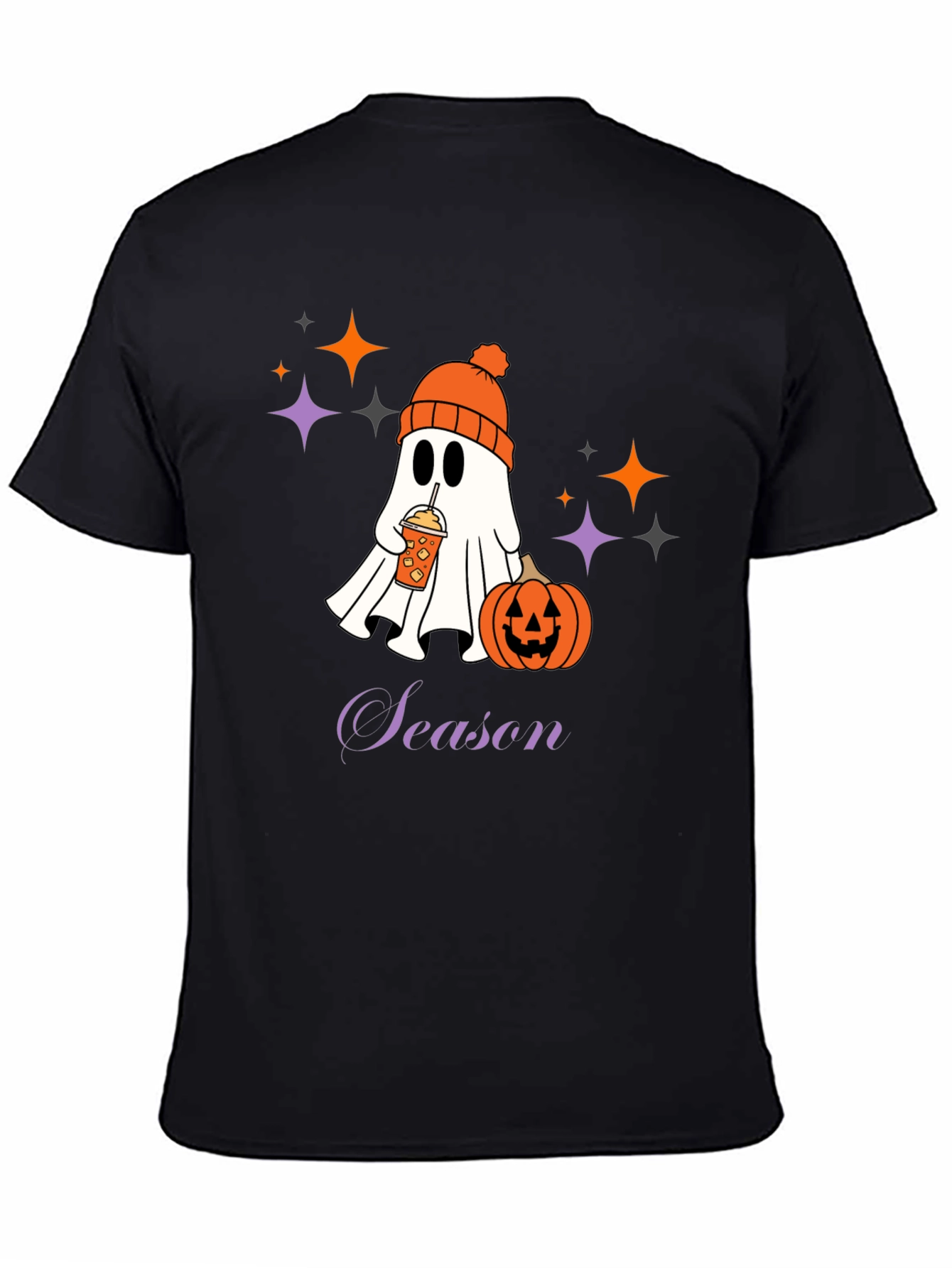 Spooky Season Ghost T-Shirt - Halloween Apparel