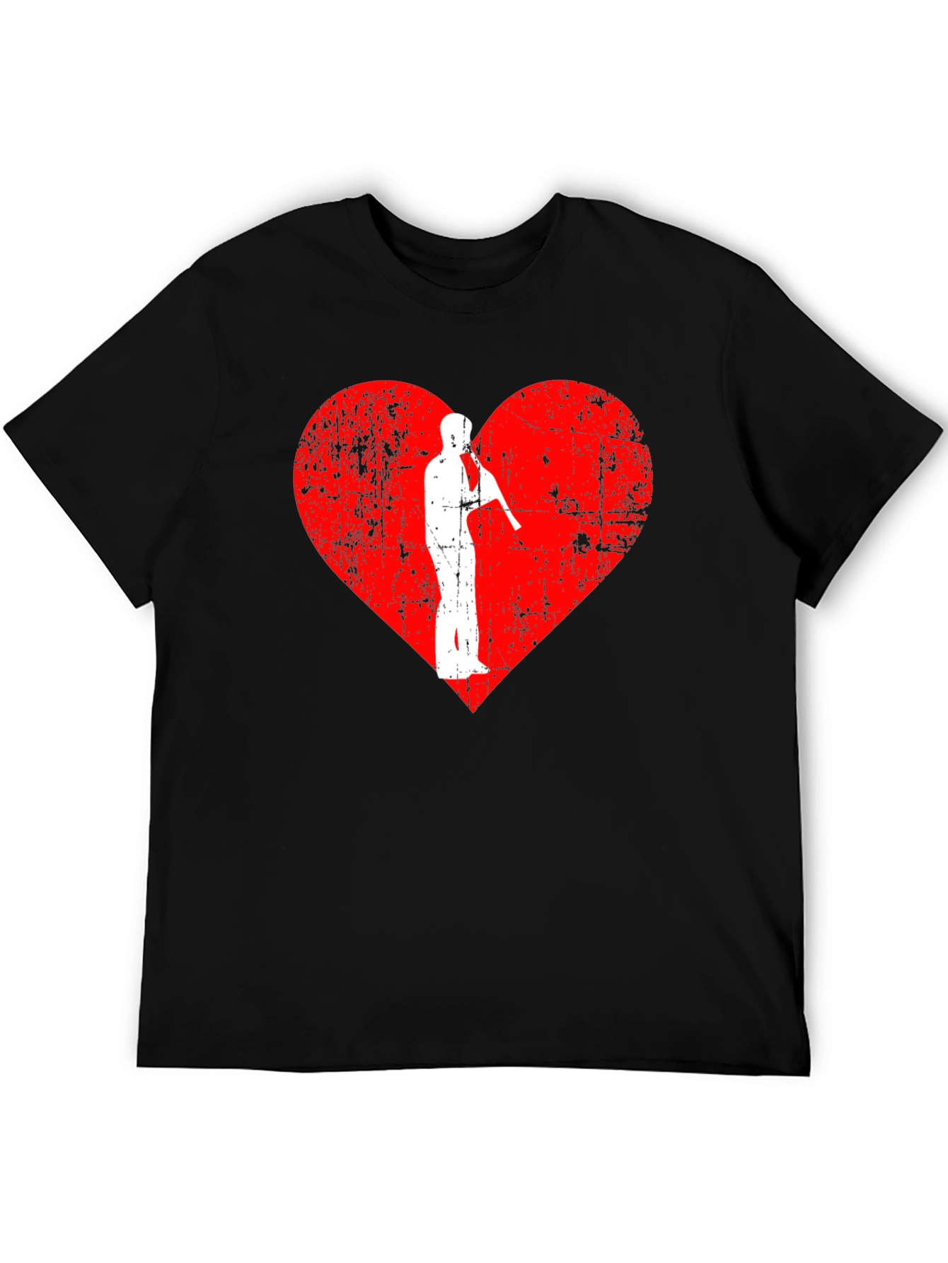 I Love Saxophone Graphic T-Shirt