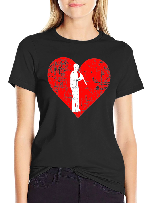 I Love Saxophone Graphic T-Shirt