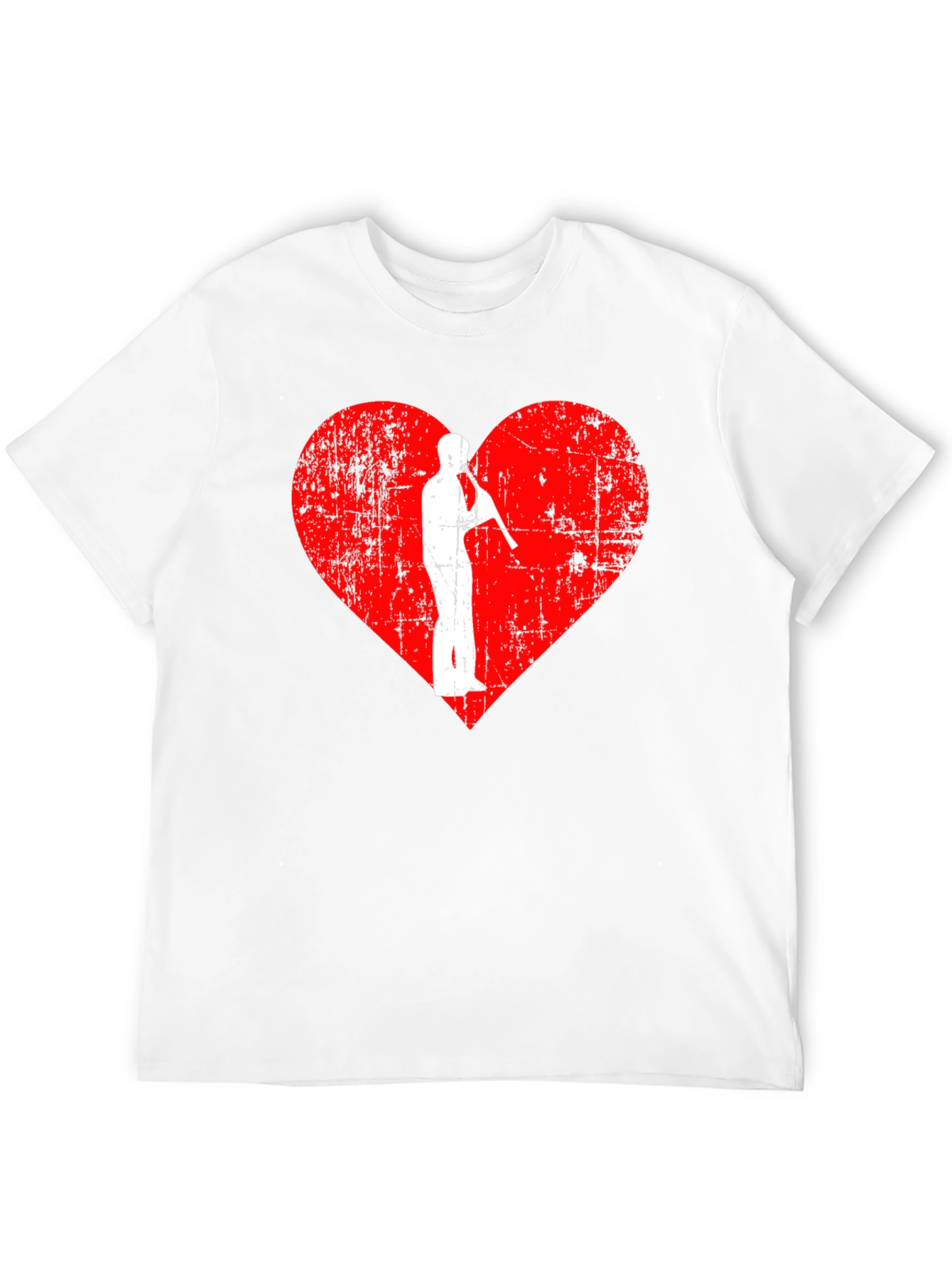 I Love Saxophone Graphic T-Shirt