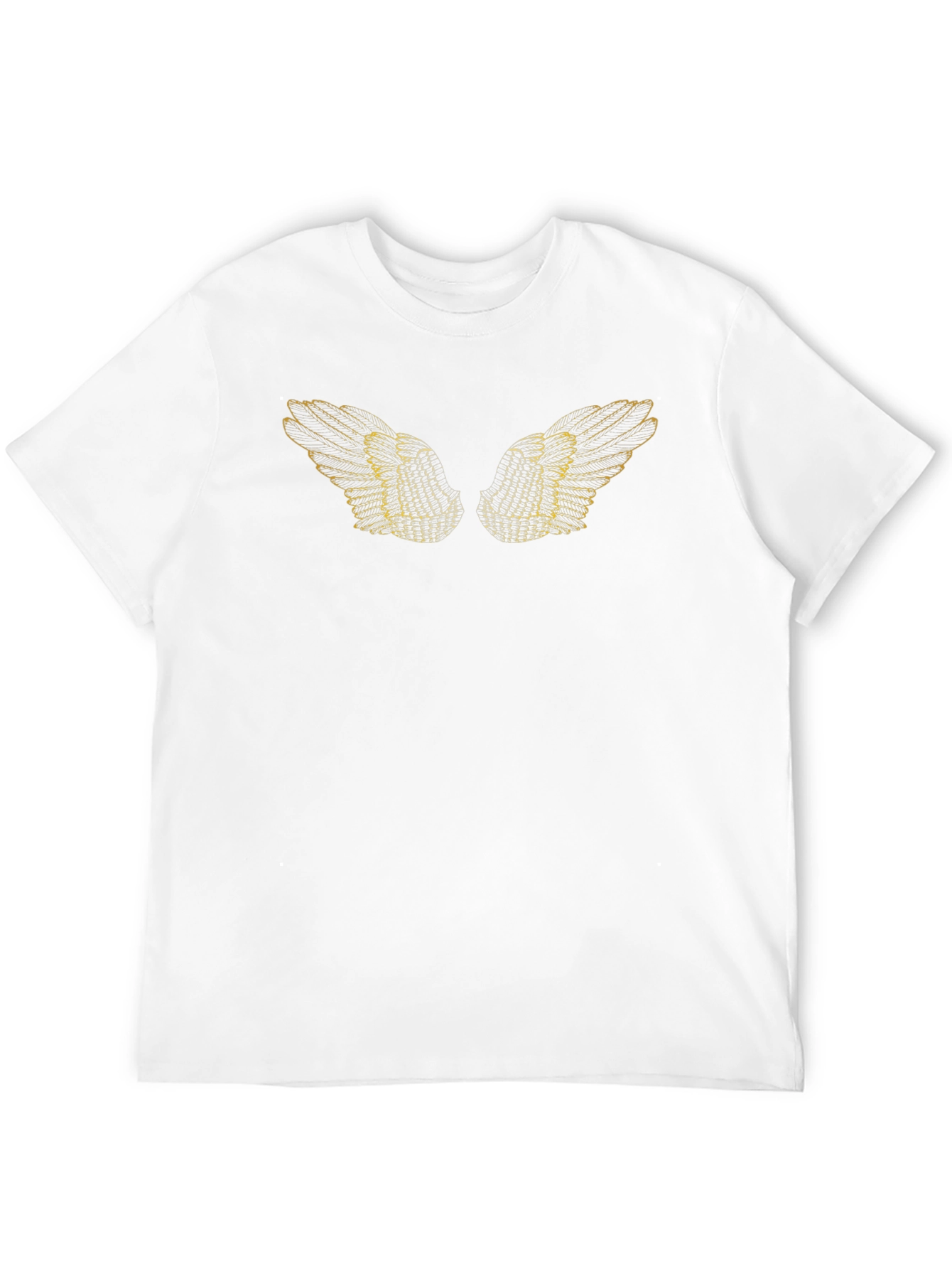 Winged Graphic Black Tee - Unisex