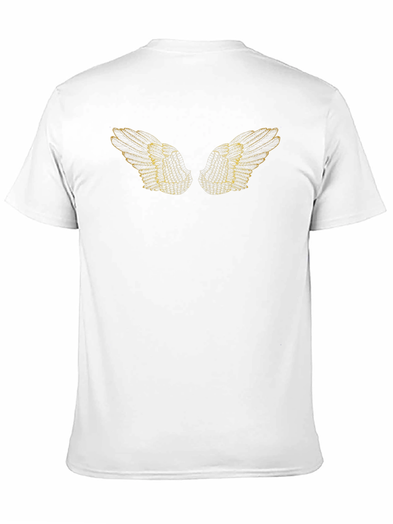 Winged Graphic Black Tee - Unisex