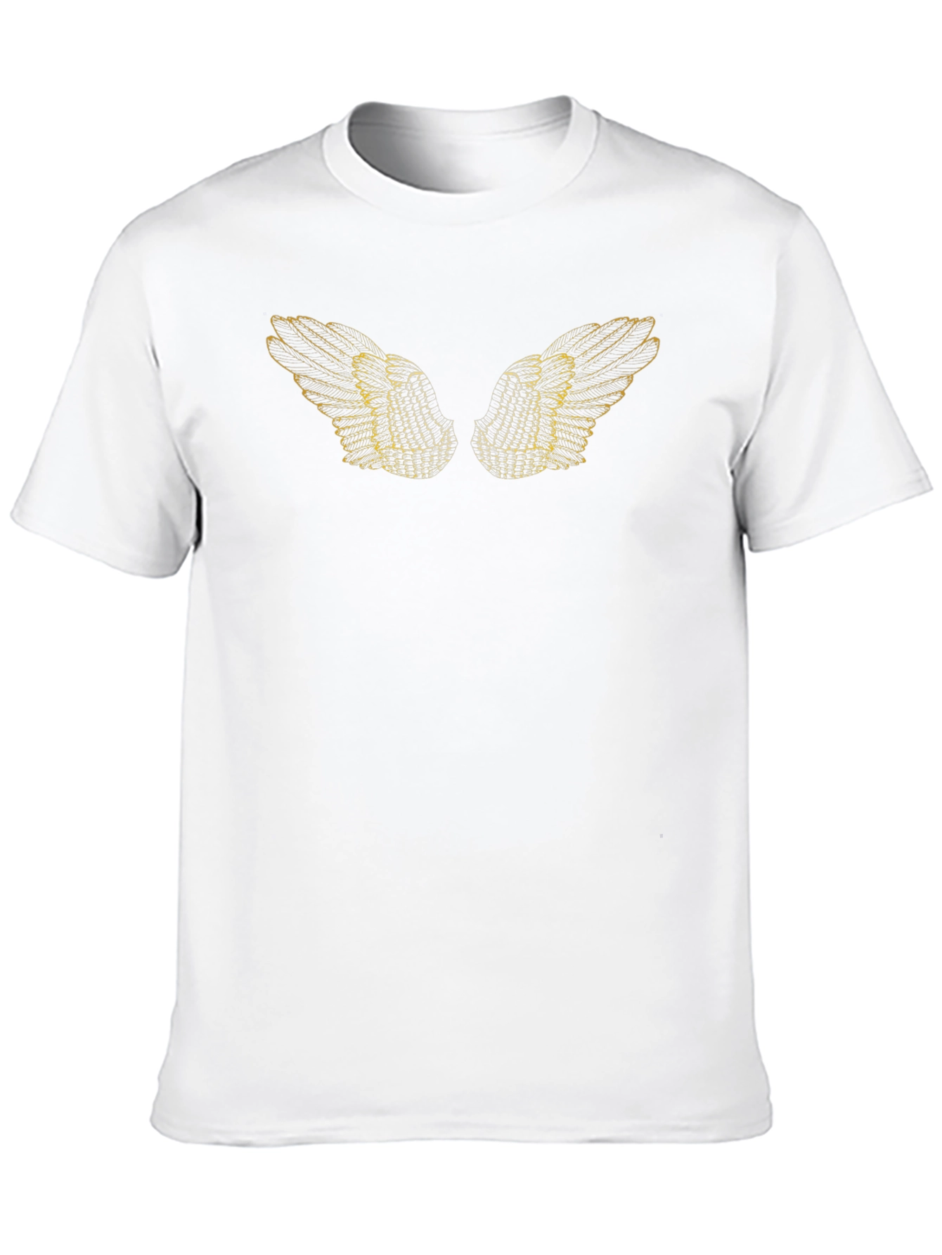 Winged Graphic Black Tee - Unisex