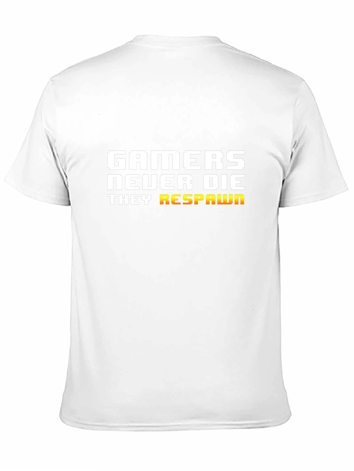 Gamers Never Die T-Shirt - Black