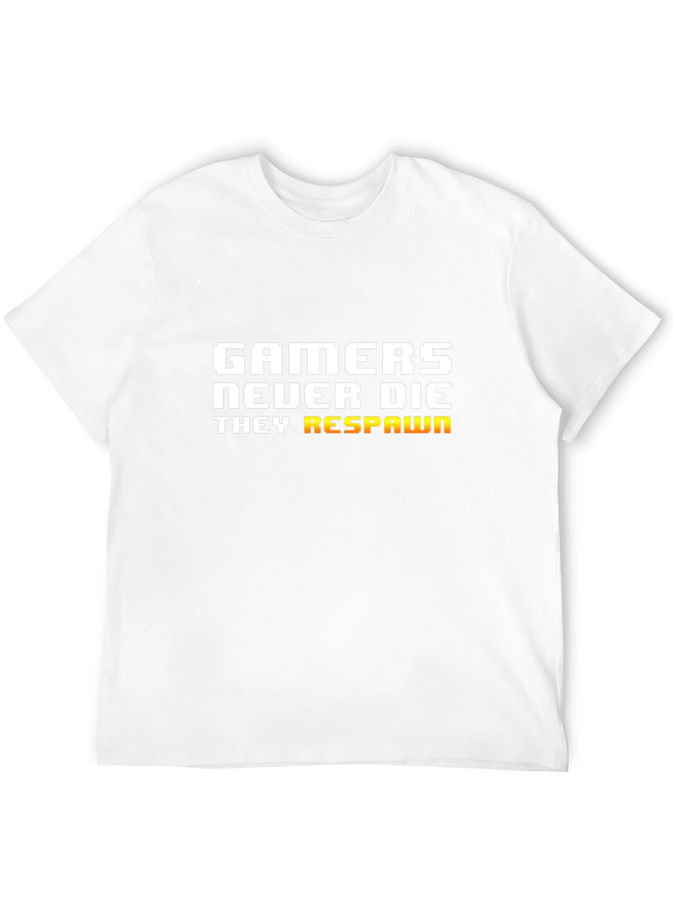 Gamers Never Die T-Shirt - Black