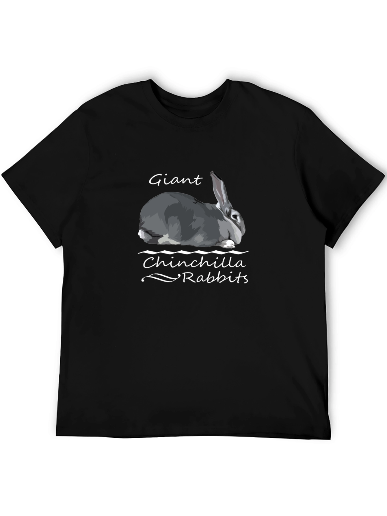 Giant Chinchilla Rabbit Graphic T-Shirt