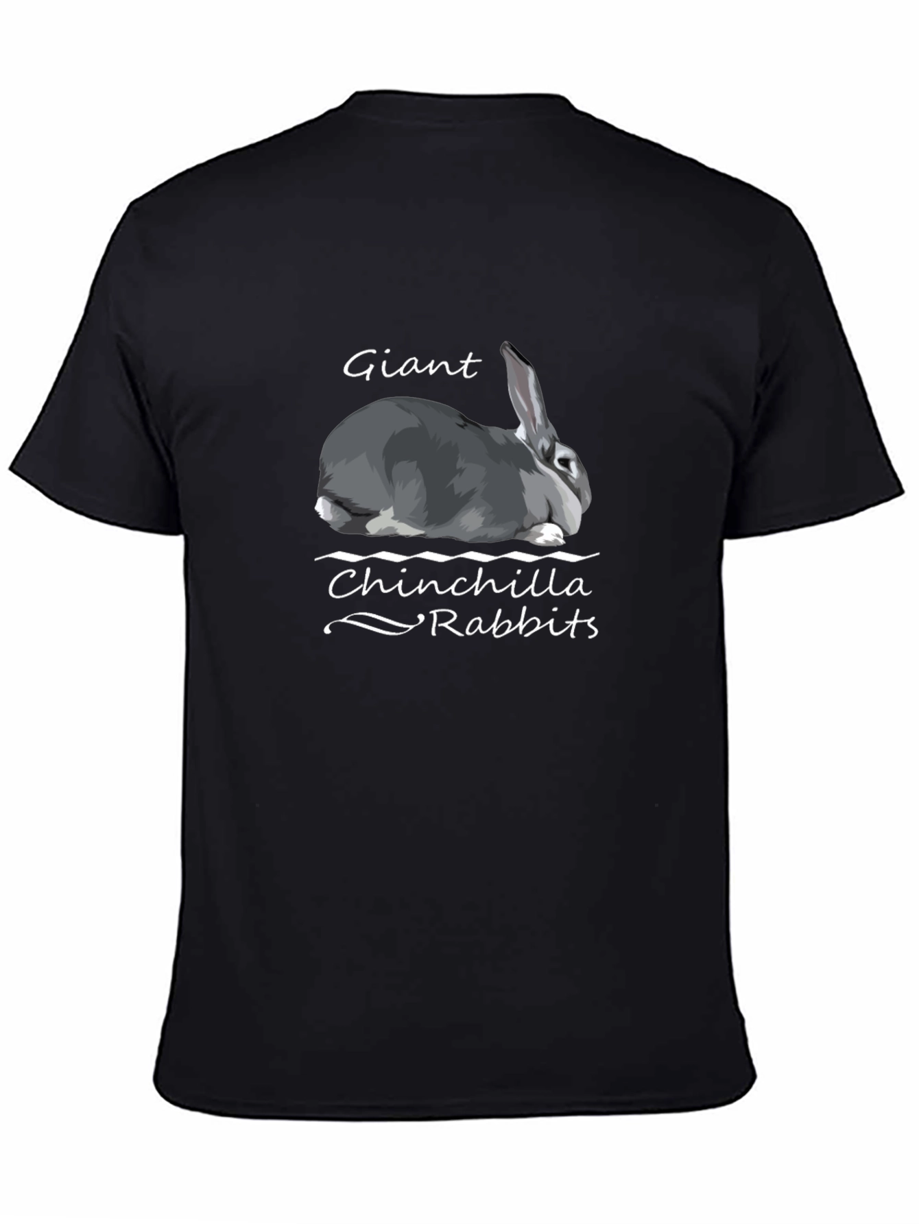 Giant Chinchilla Rabbit Graphic T-Shirt
