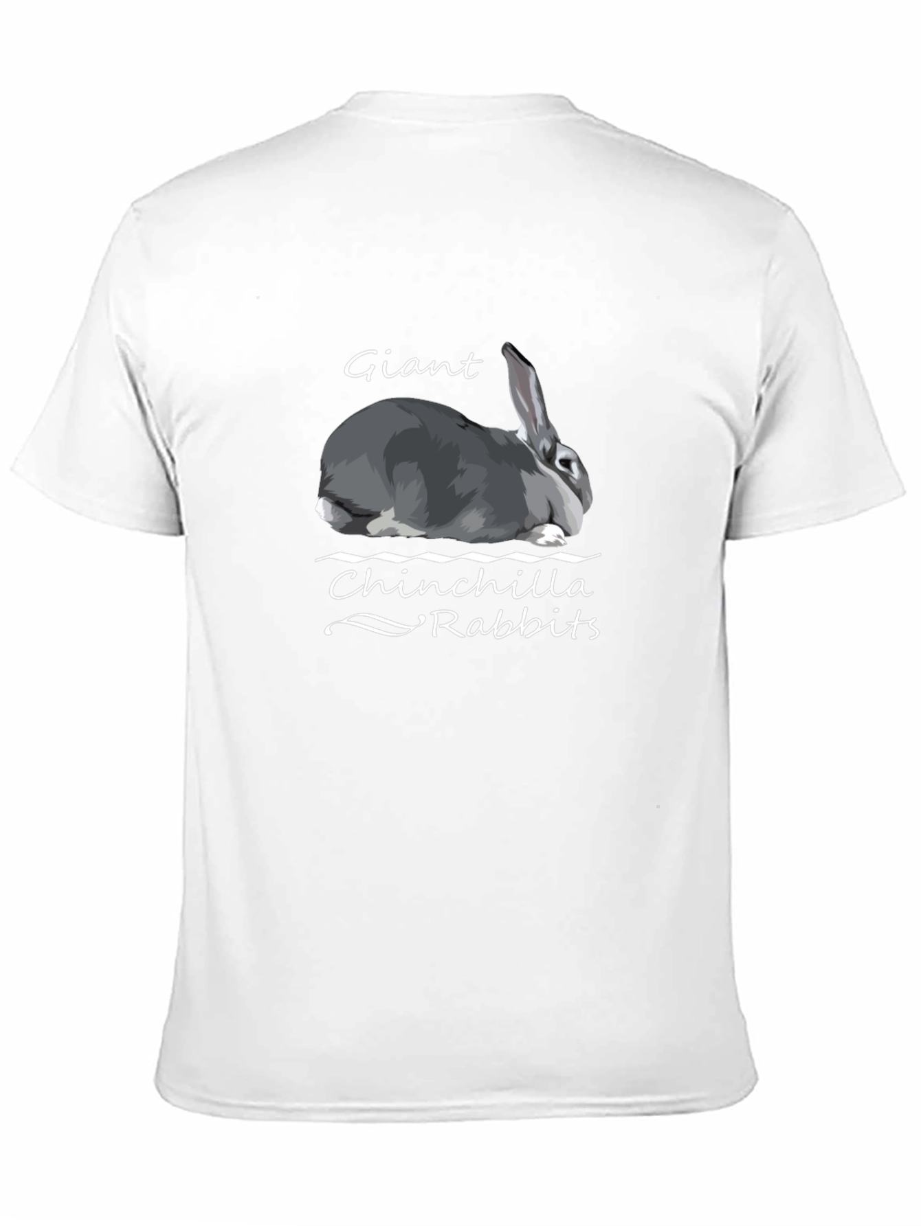 Giant Chinchilla Rabbit Graphic T-Shirt