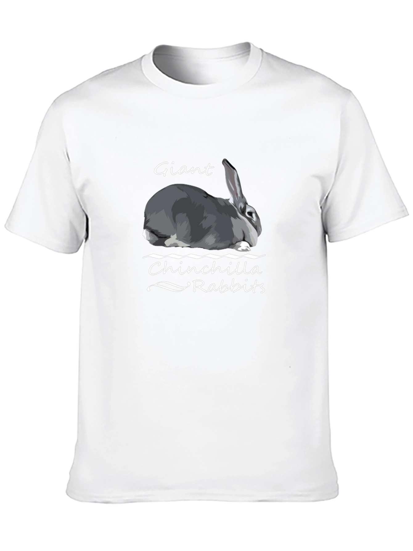 Giant Chinchilla Rabbit Graphic T-Shirt