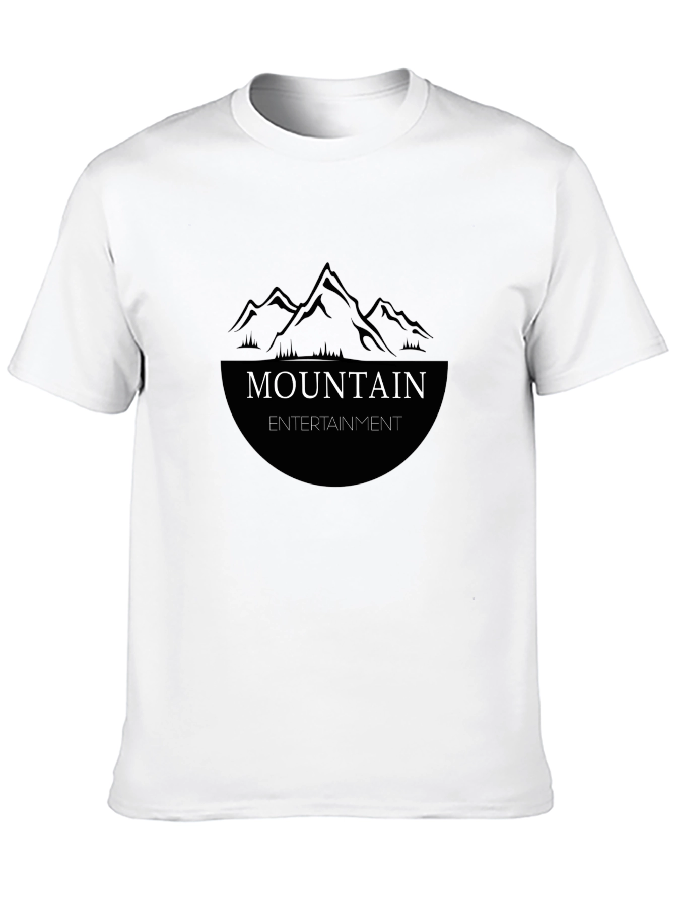 Mountain Entertainment Black Graphic Tee