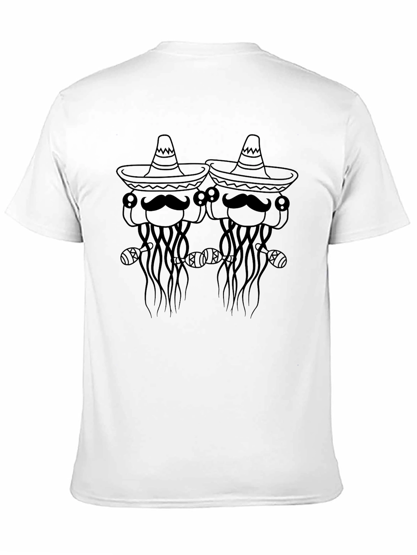 Mexican Jellyfish Graphic T-Shirt