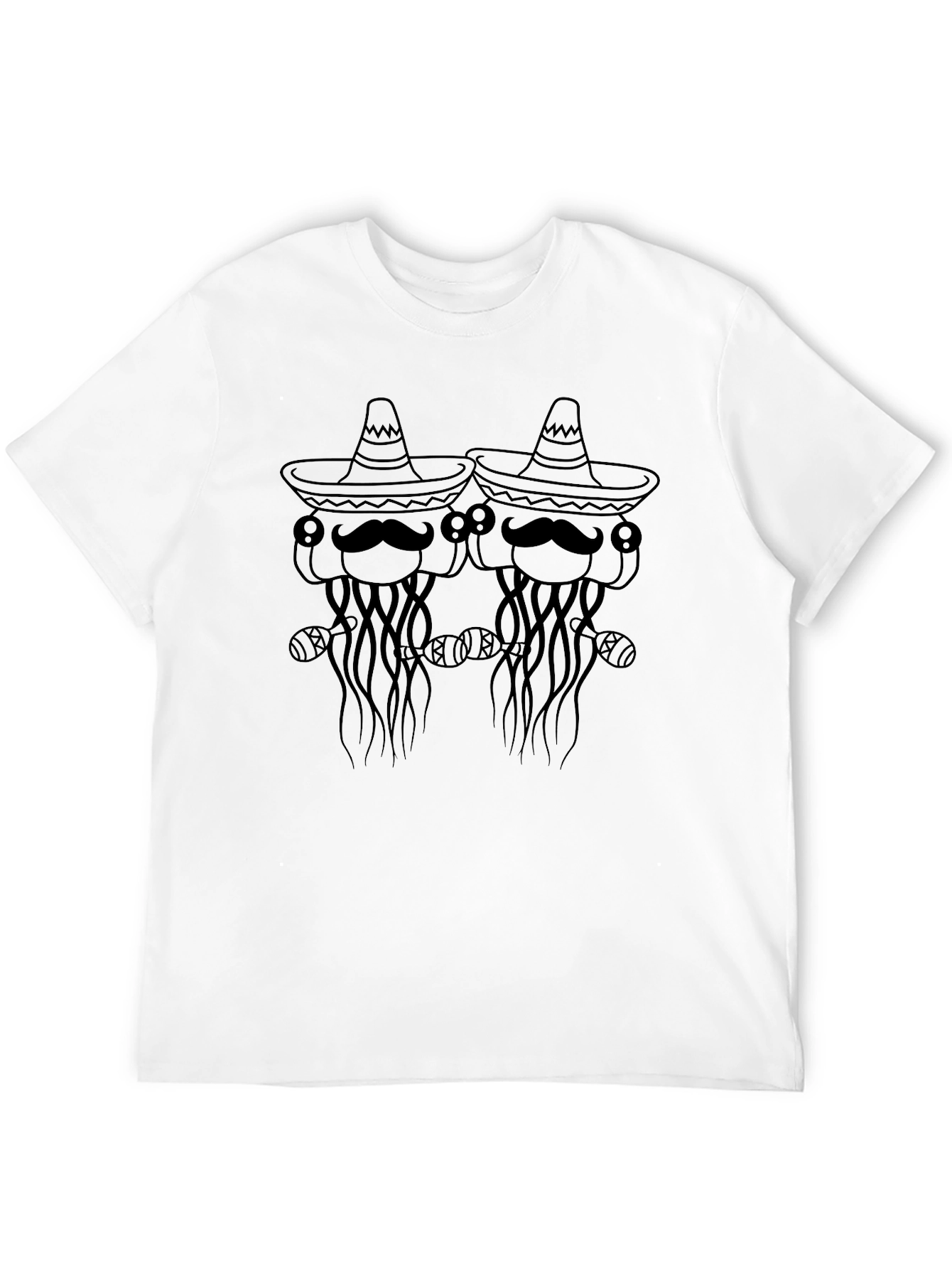 Mexican Jellyfish Graphic T-Shirt