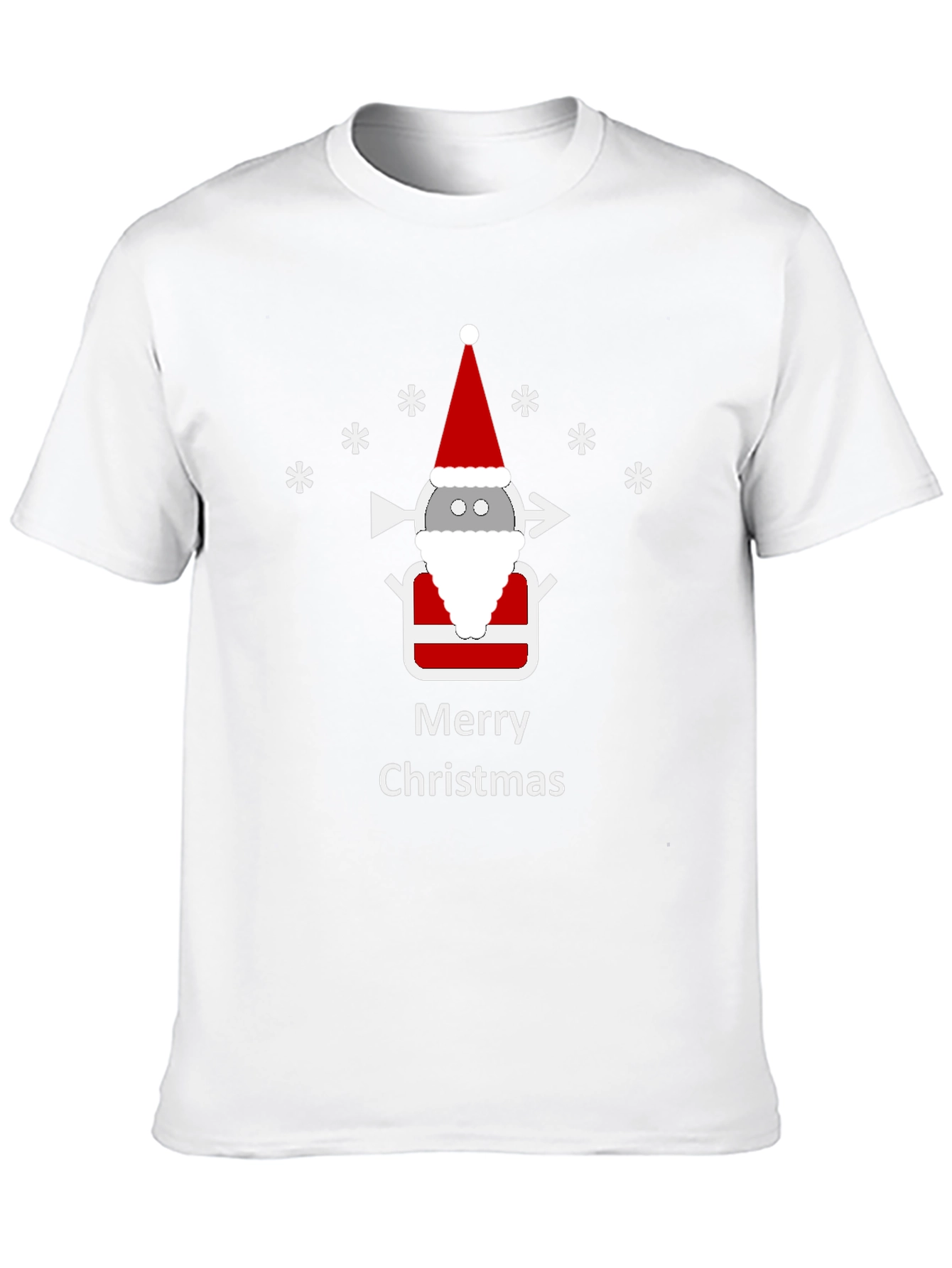Merry Christmas T-Shirt Santa Claus Graphic Tee
