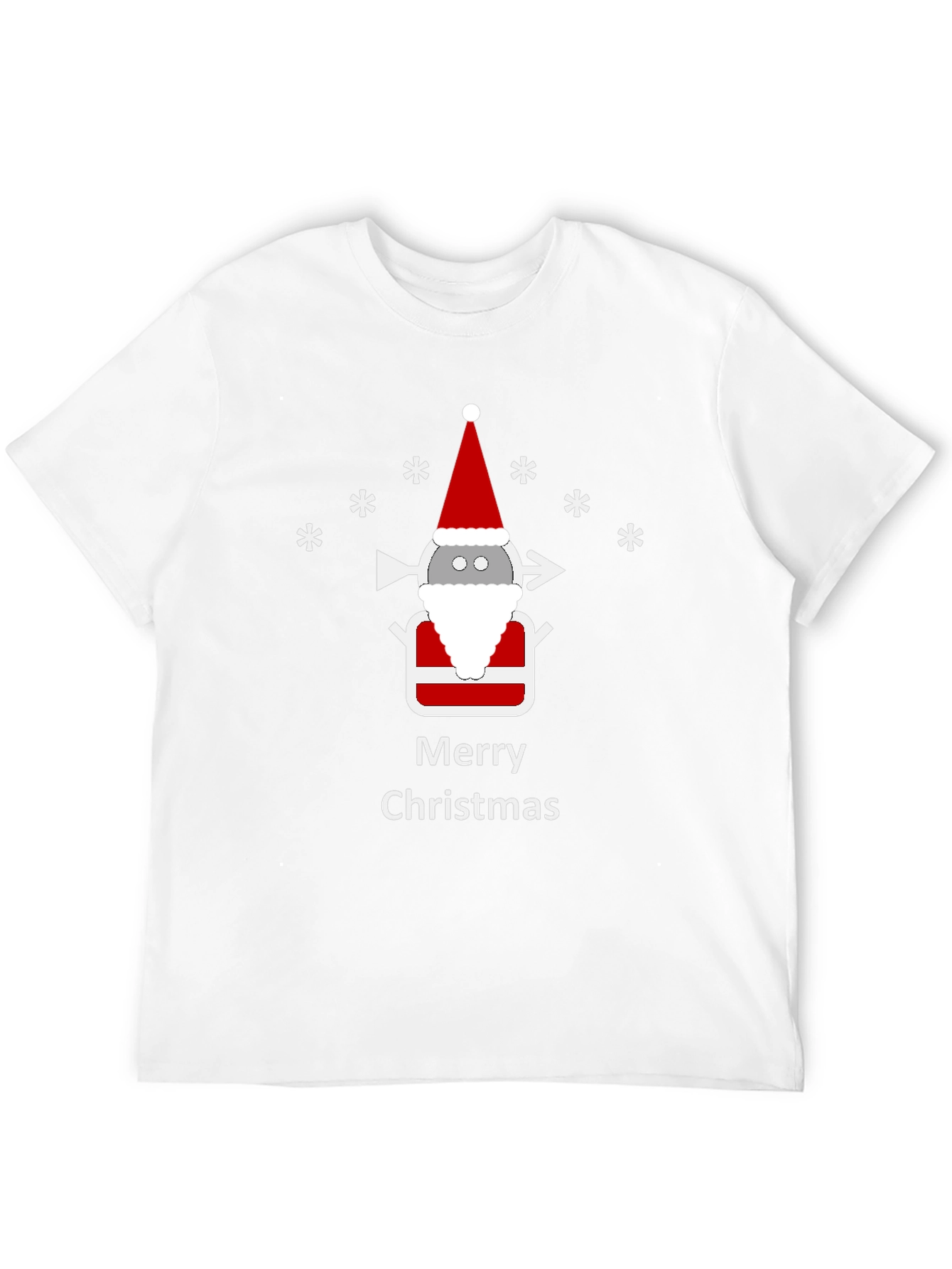 Merry Christmas T-Shirt Santa Claus Graphic Tee