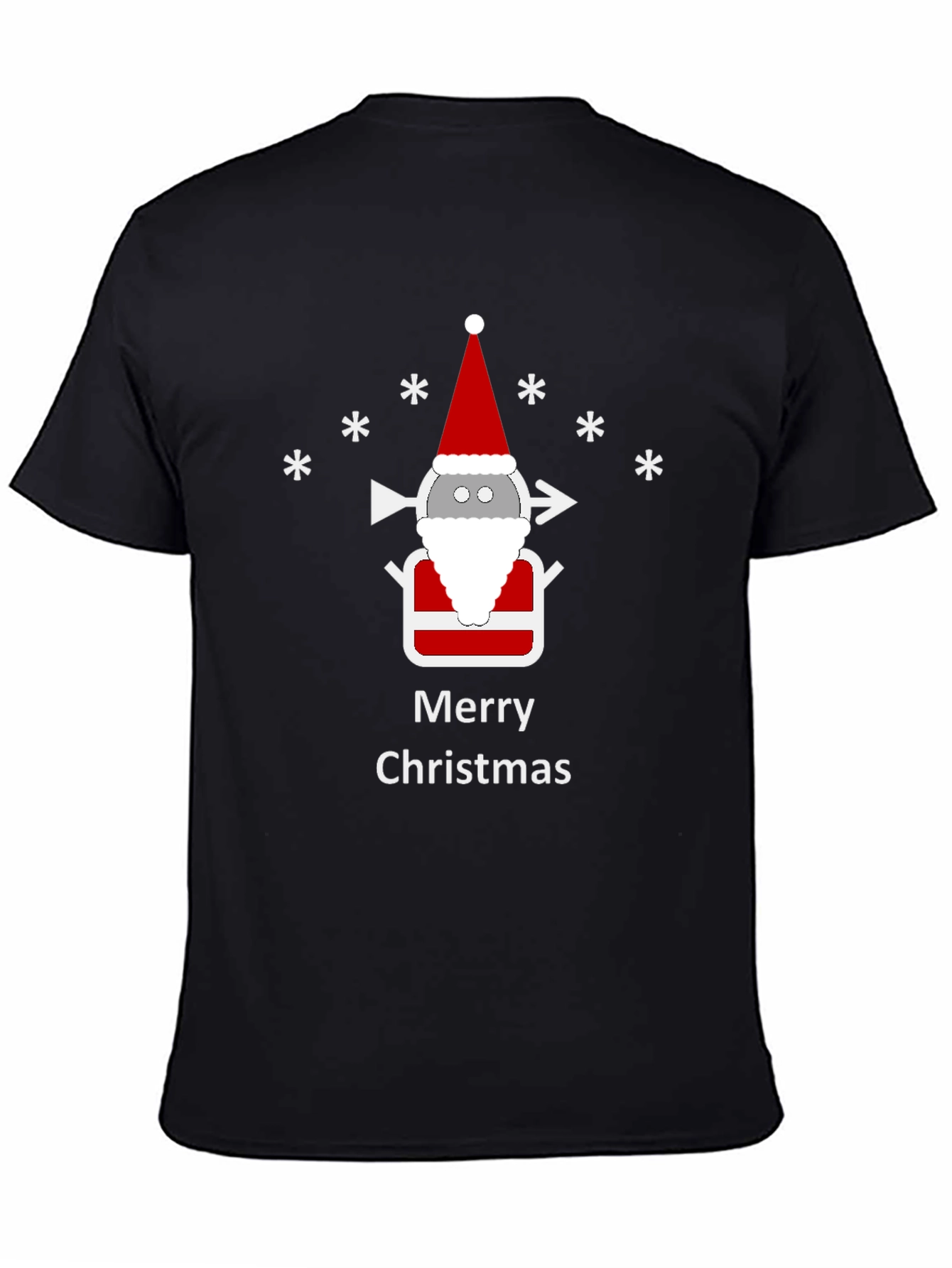 Merry Christmas T-Shirt Santa Claus Graphic Tee