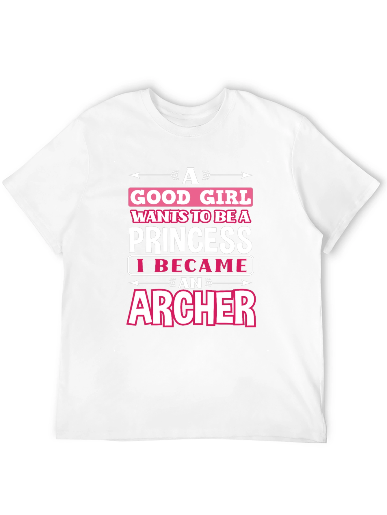 Archer Graphic T-Shirt - Good Girl Princess Design