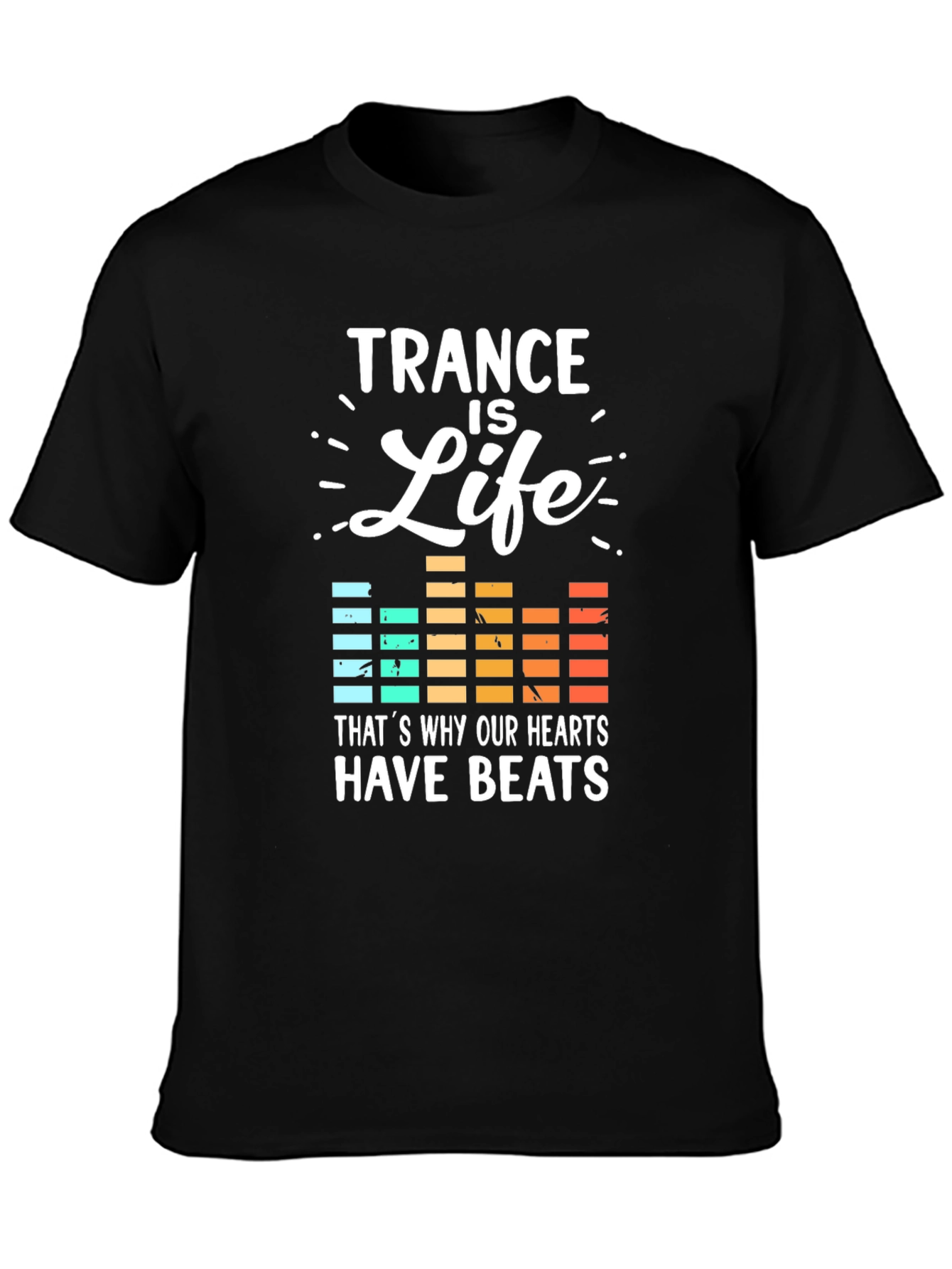 Trance Is Life Graphic Tee - Music Lover T-Shirt