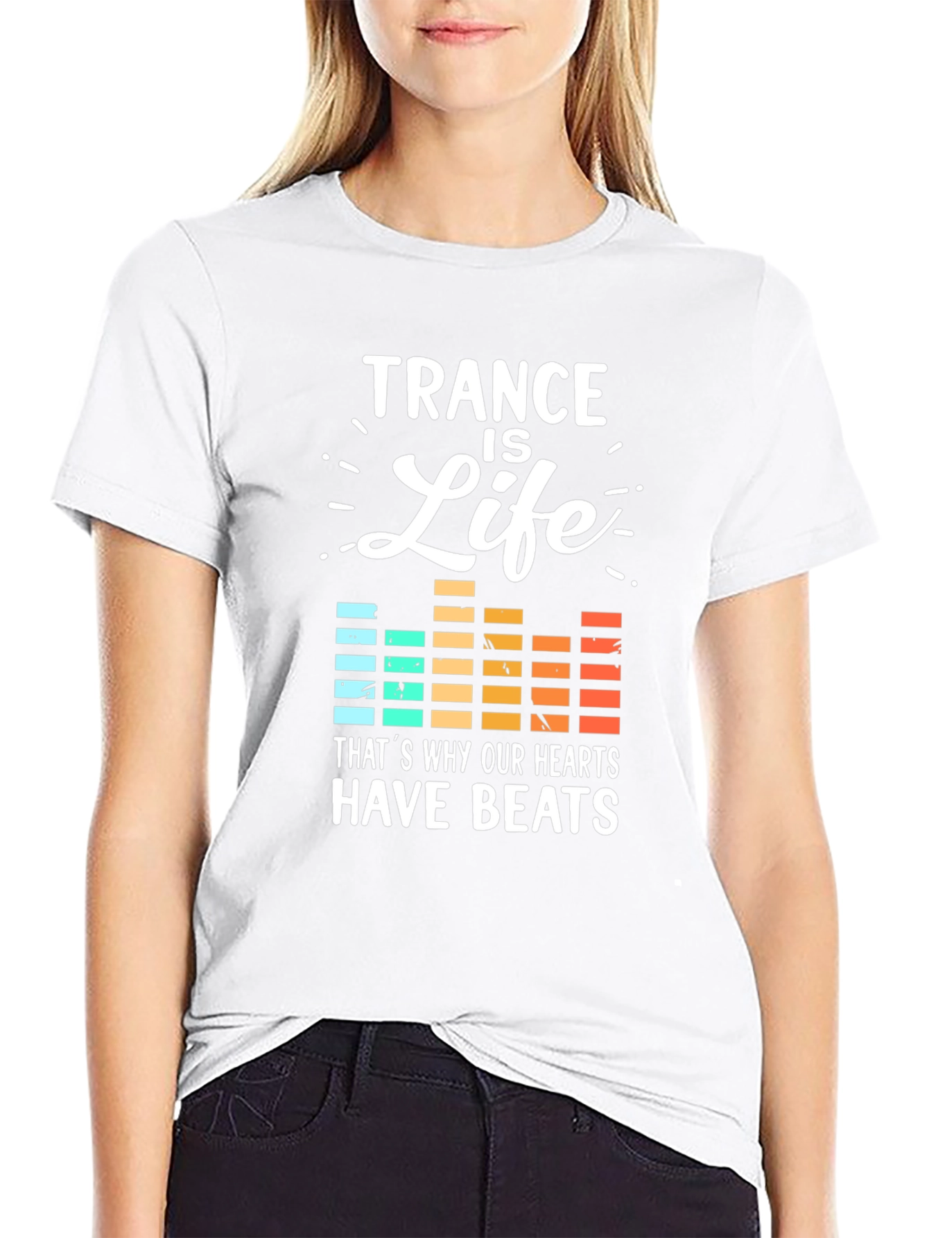 Trance Is Life Graphic Tee - Music Lover T-Shirt