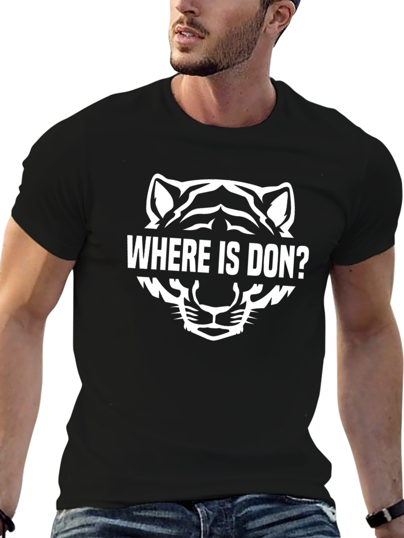 Where Is Don? Graphic Tee - Black