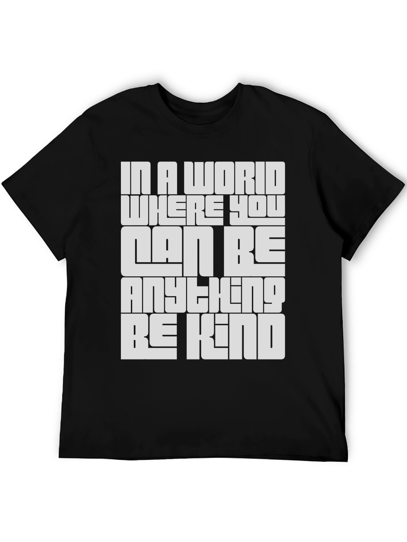 Be Kind Graphic Tee - Unisex Black T-Shirt