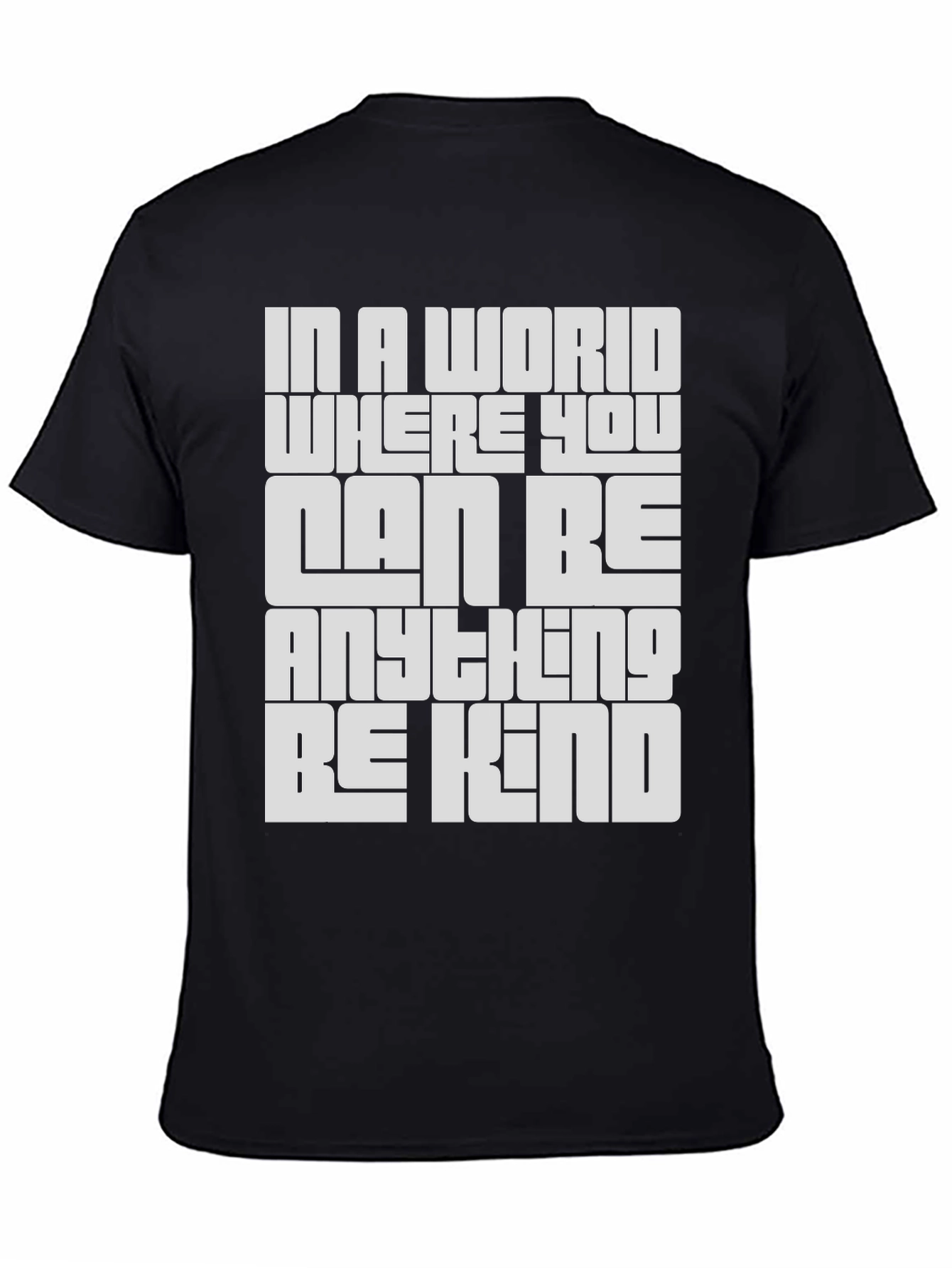 Be Kind Graphic Tee - Unisex Black T-Shirt