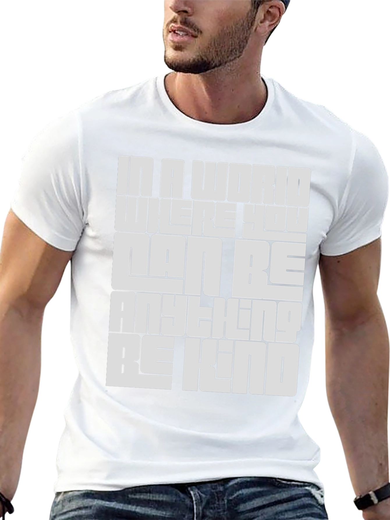 Be Kind Graphic Tee - Unisex Black T-Shirt