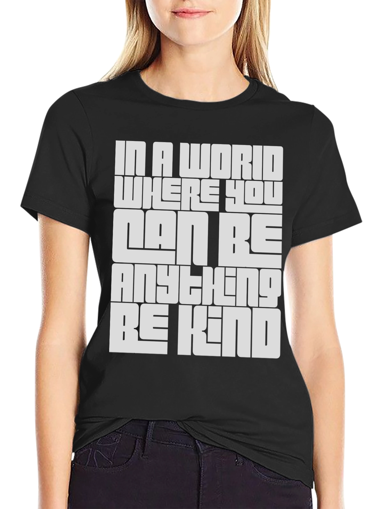 Be Kind Graphic Tee - Unisex Black T-Shirt