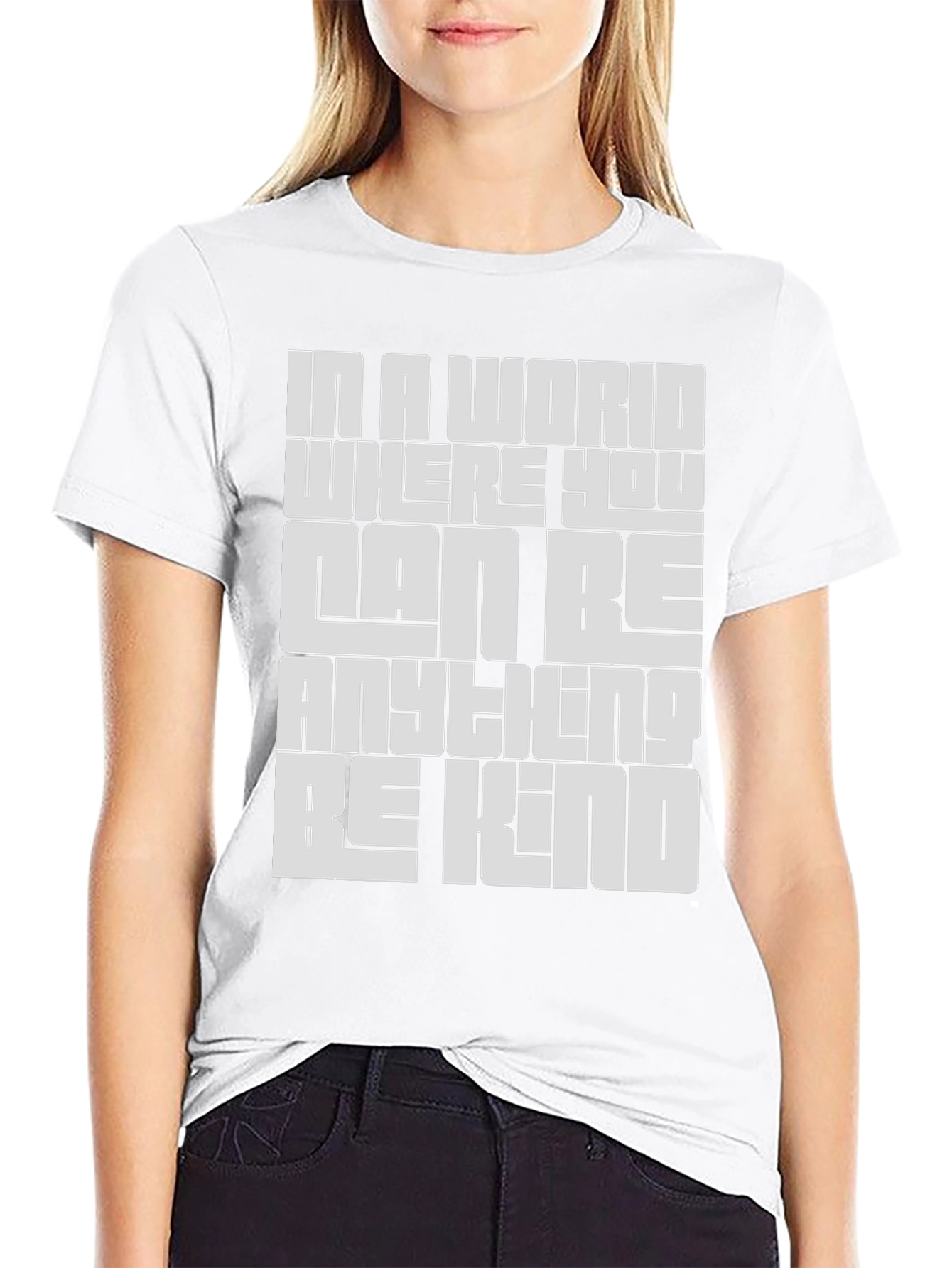 Be Kind Graphic Tee - Unisex Black T-Shirt