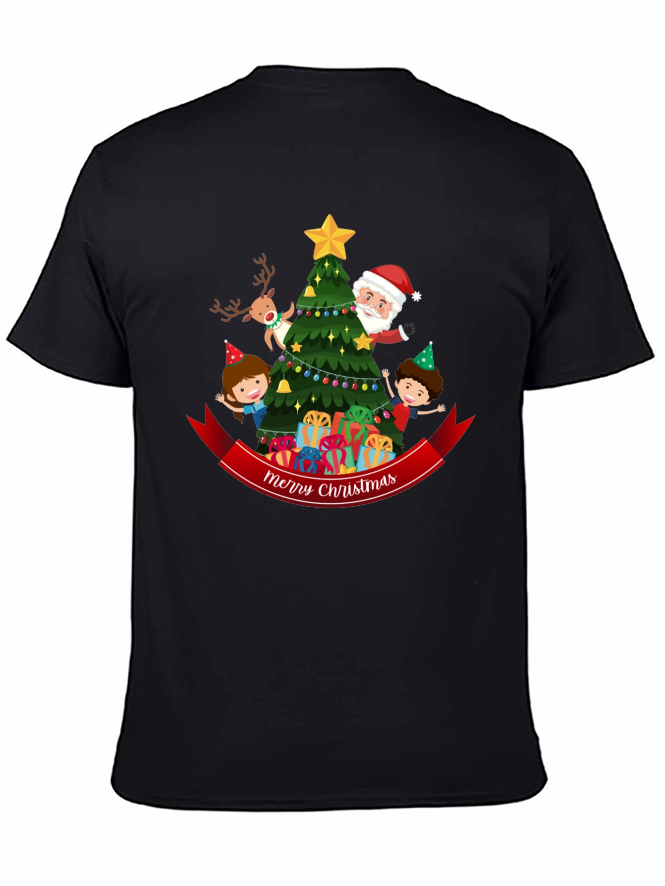 Festive Christmas Graphic T-Shirt