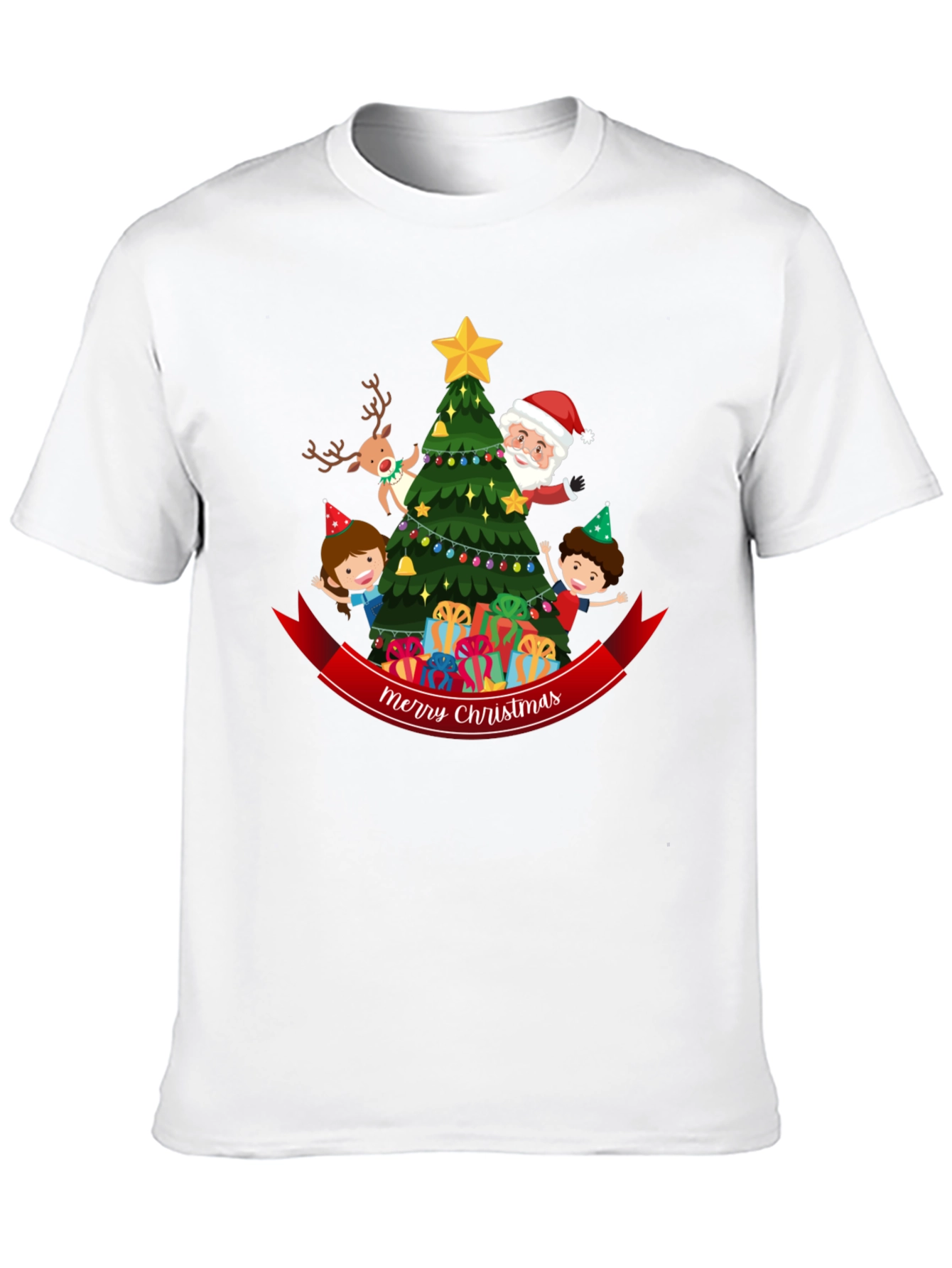 Festive Christmas Graphic T-Shirt