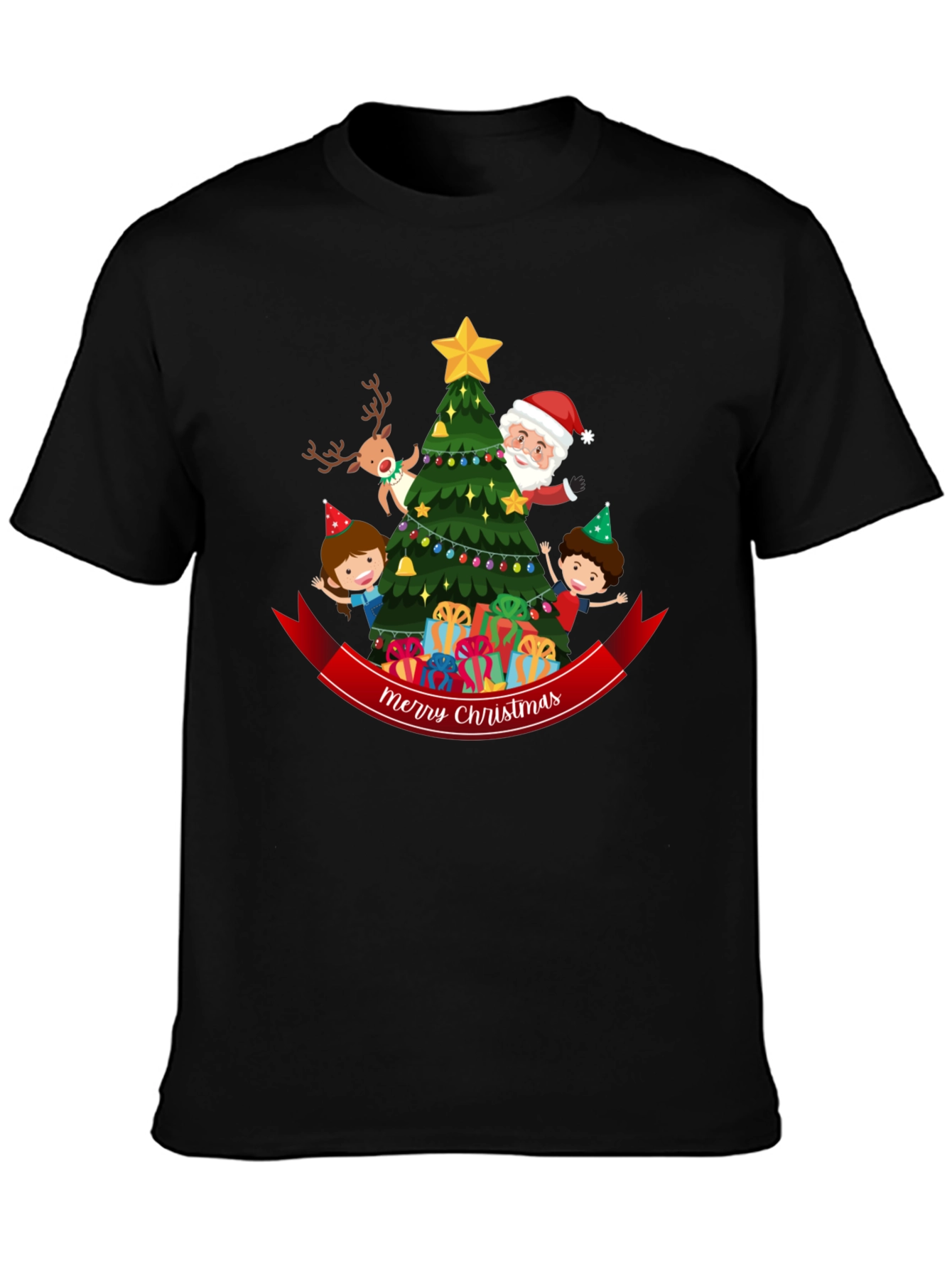 Festive Christmas Graphic T-Shirt