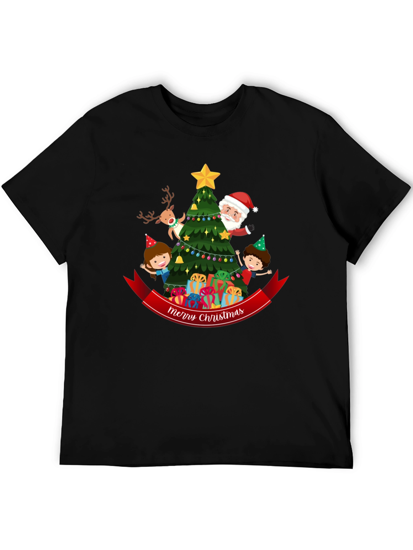 Festive Christmas Graphic T-Shirt