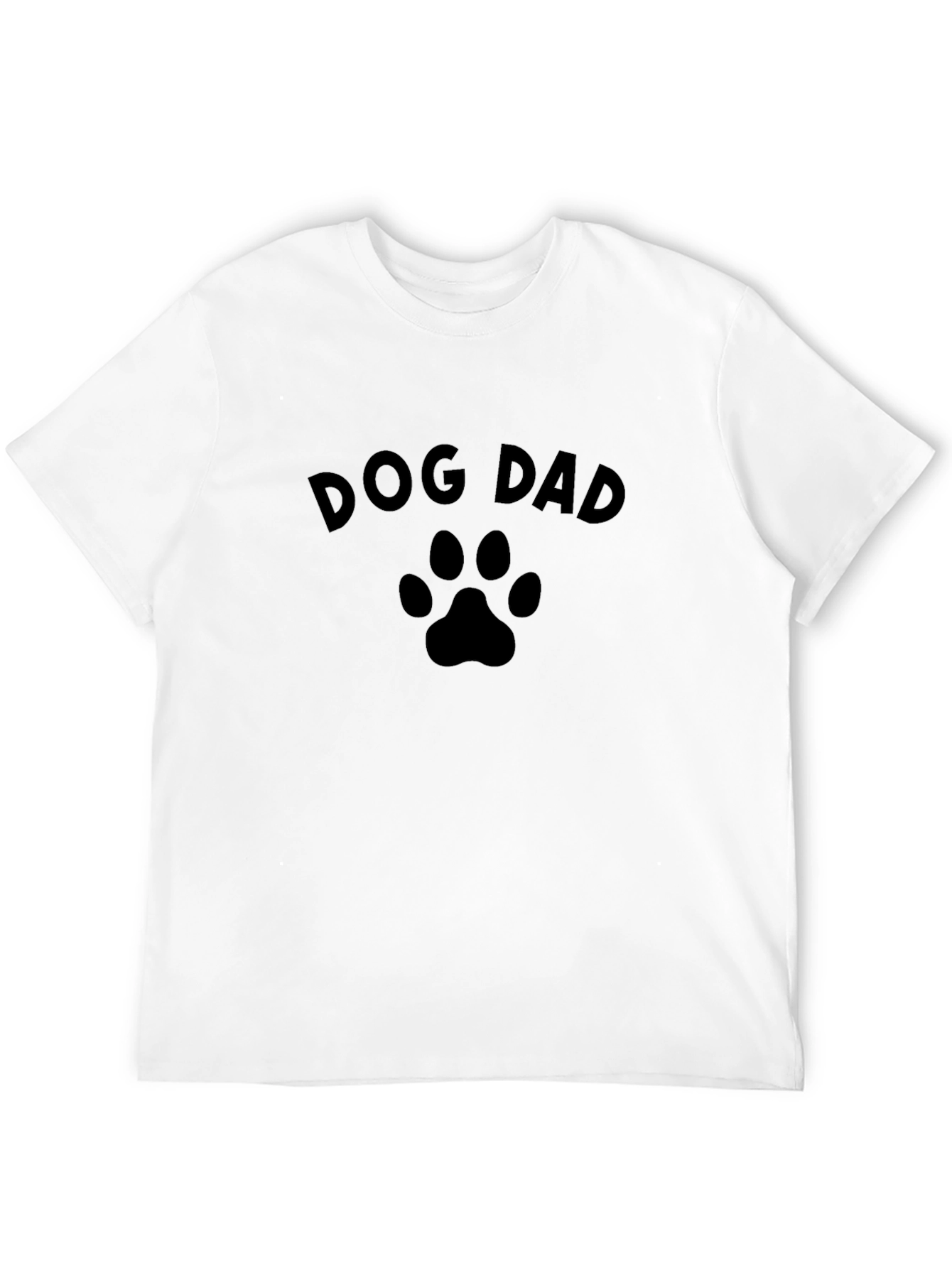 Dog Dad Graphic T-Shirt - Casual Wear