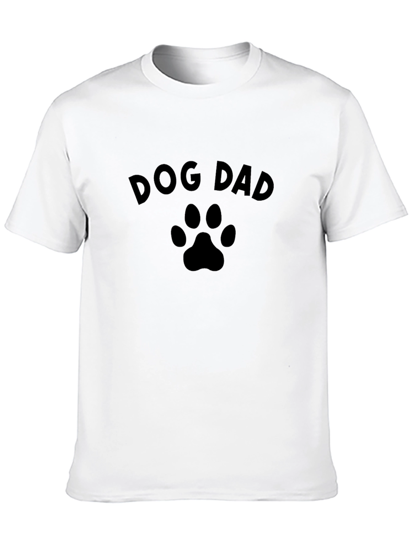 Dog Dad Graphic T-Shirt - Casual Wear