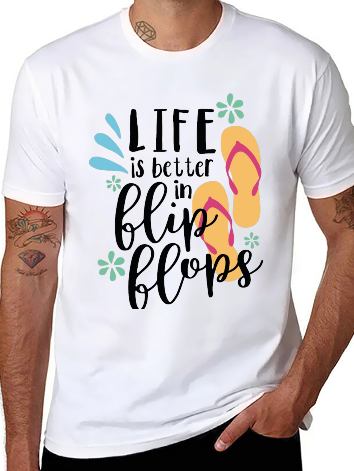 Life is Better in Flip Flops Graphic Tee