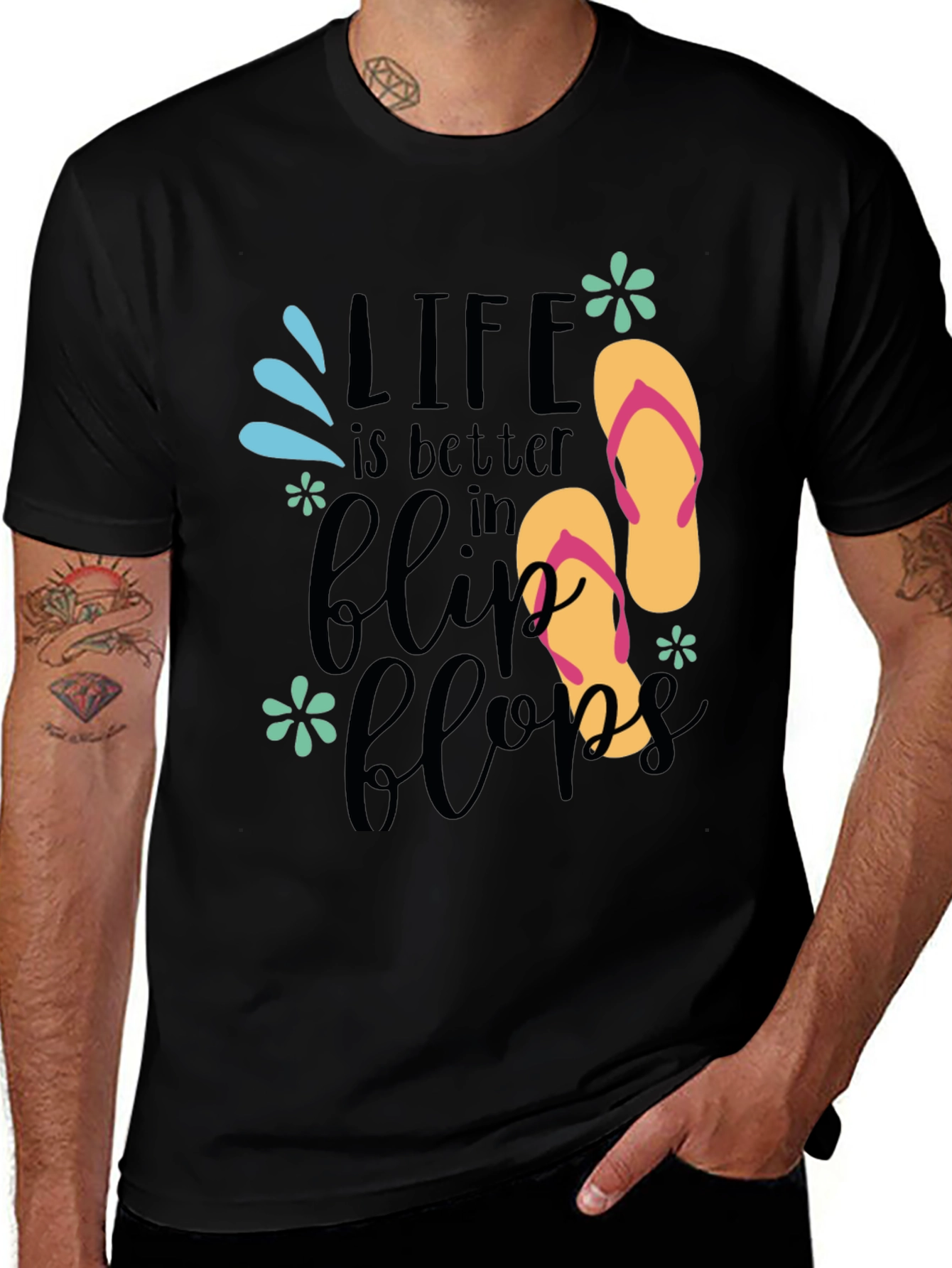 Life is Better in Flip Flops Graphic Tee
