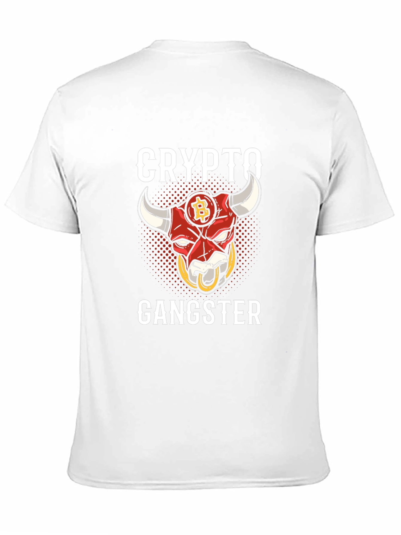 Crypto Gangster Bitcoin Bull T-Shirt