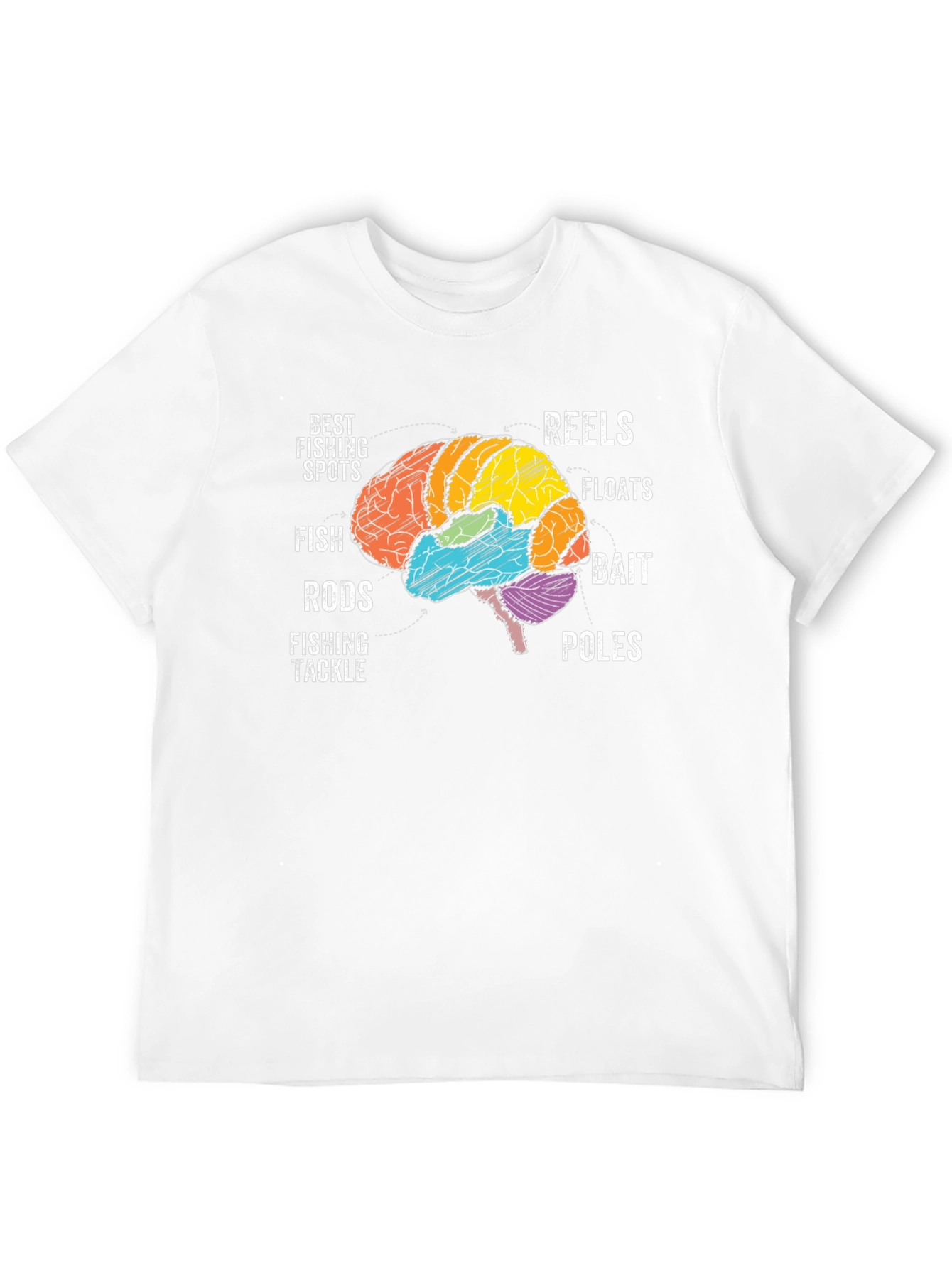 Fishing Brain T-Shirt - Anglers Mindset Tee