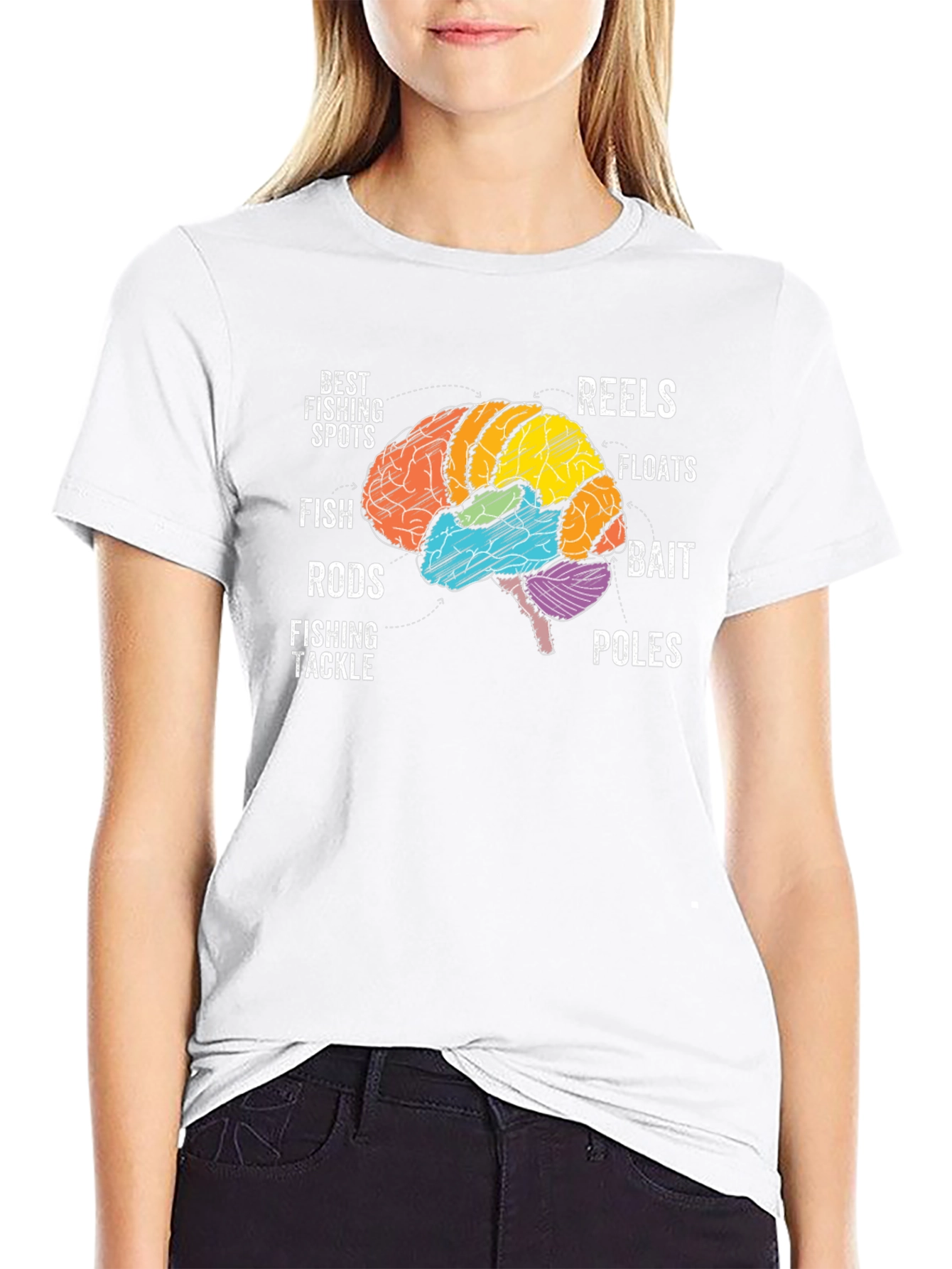 Fishing Brain T-Shirt - Anglers Mindset Tee