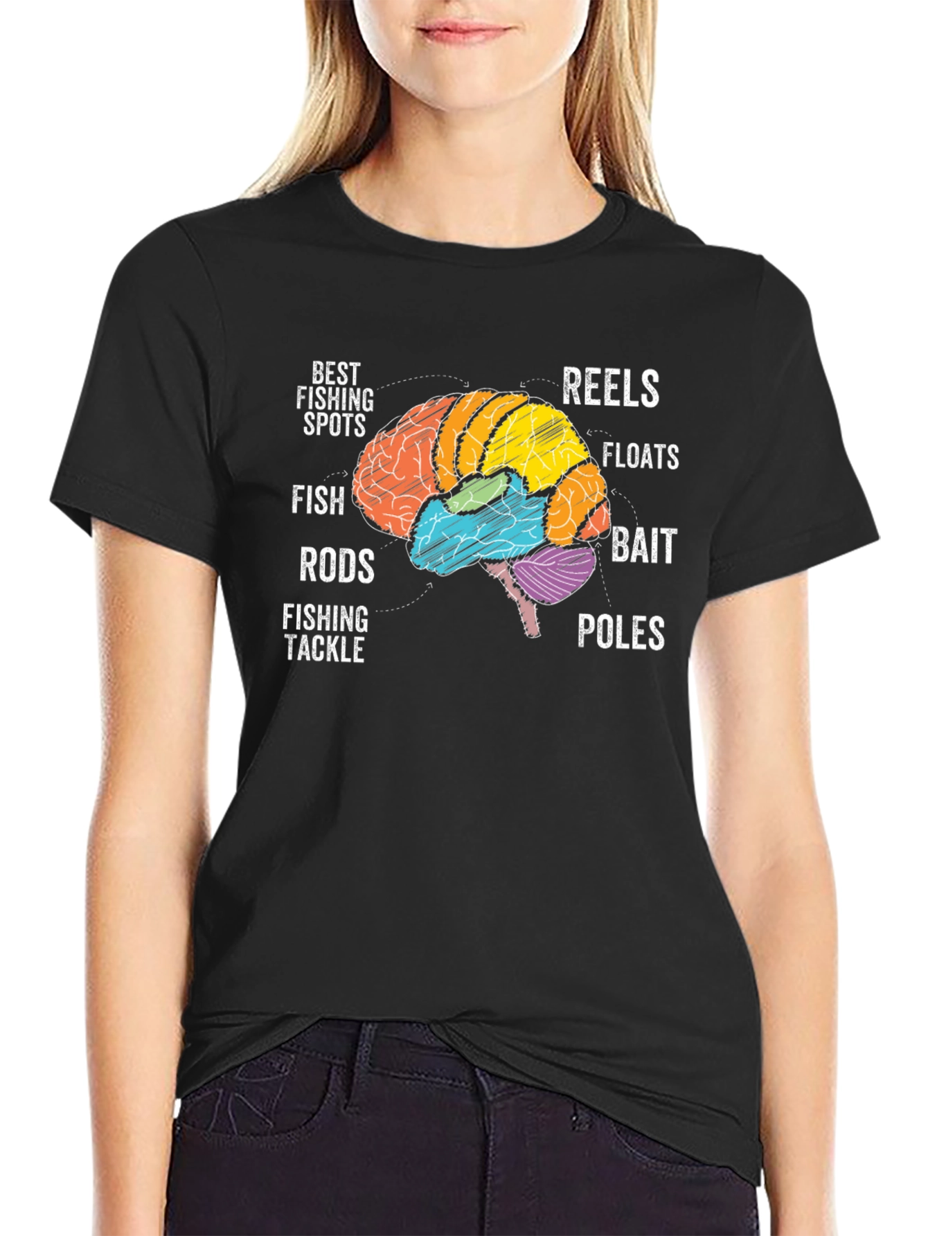 Fishing Brain T-Shirt - Anglers Mindset Tee