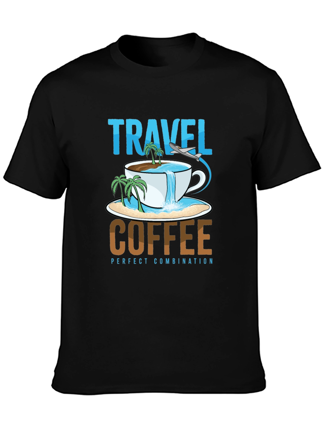 Travel Coffee T-Shirt - Perfect Combination Tee