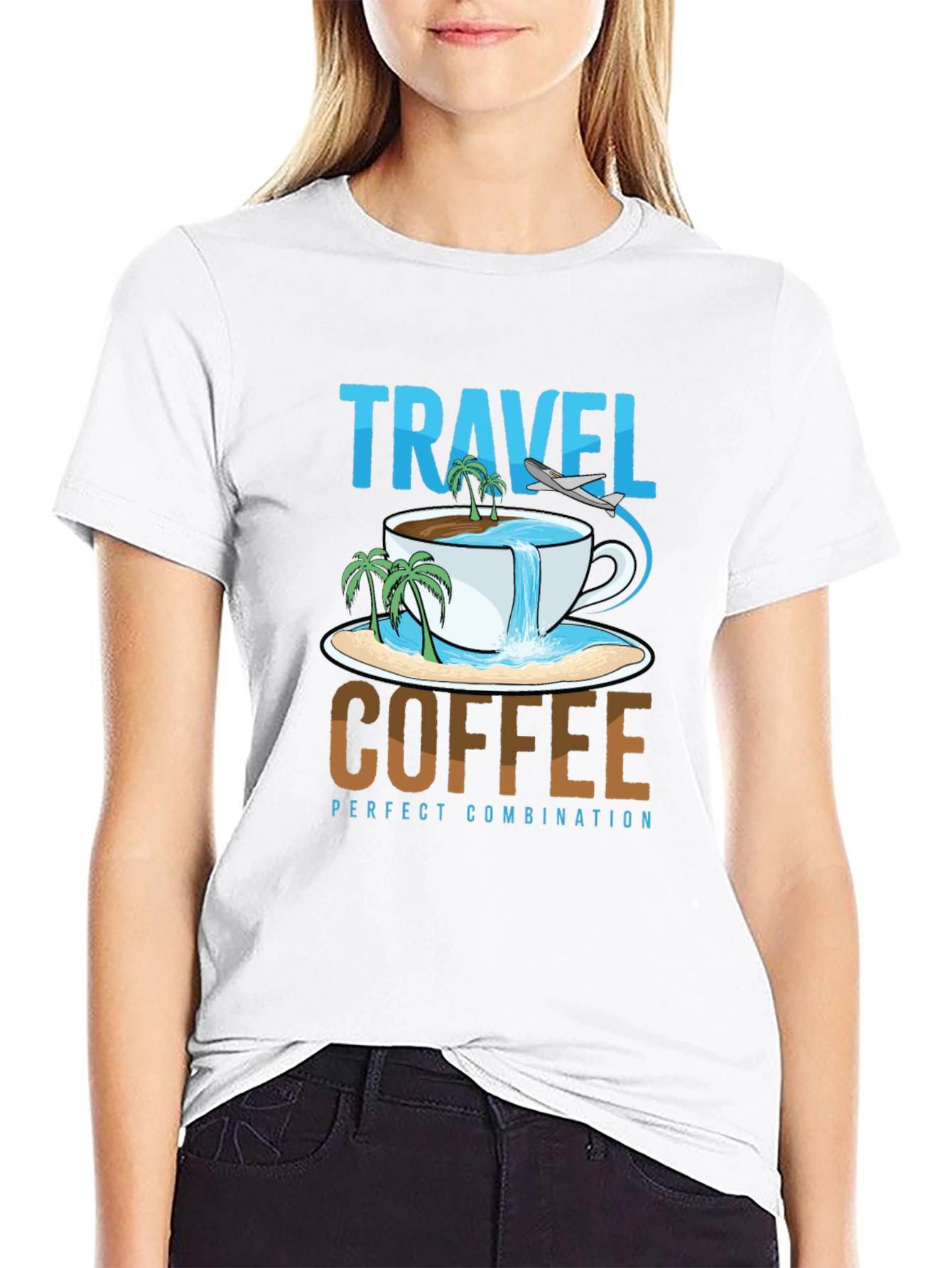 Travel Coffee T-Shirt - Perfect Combination Tee